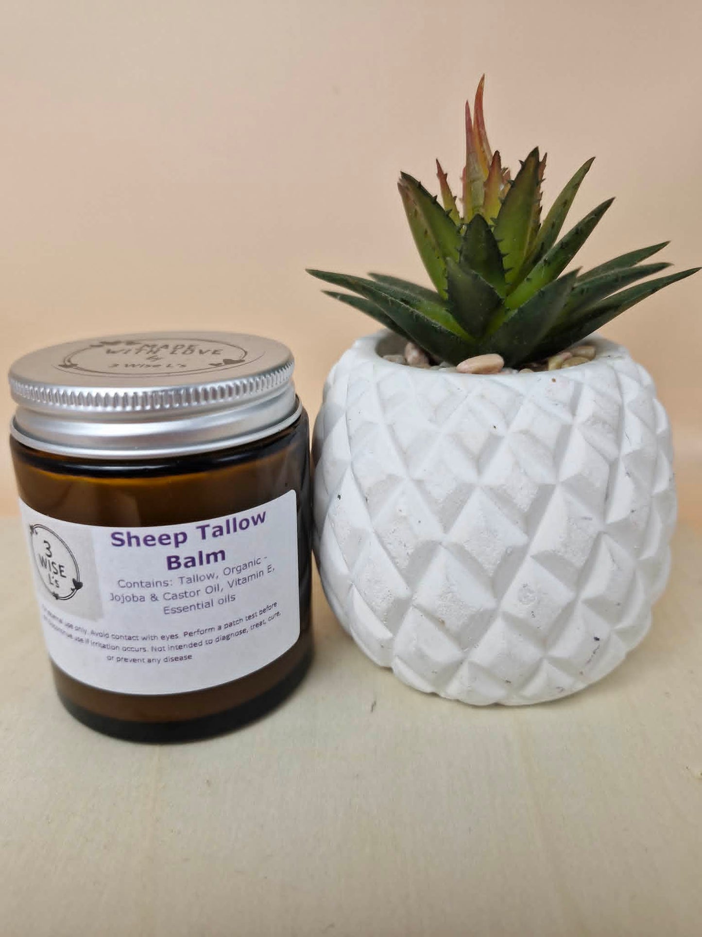 3 Wise L's 100ml Sheep Tallow Balm