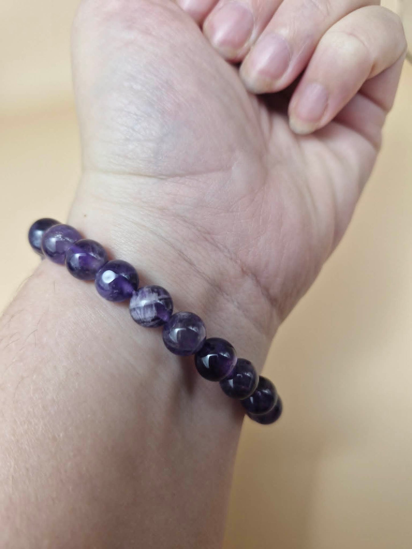 Amethyst Bracelet - 8mm