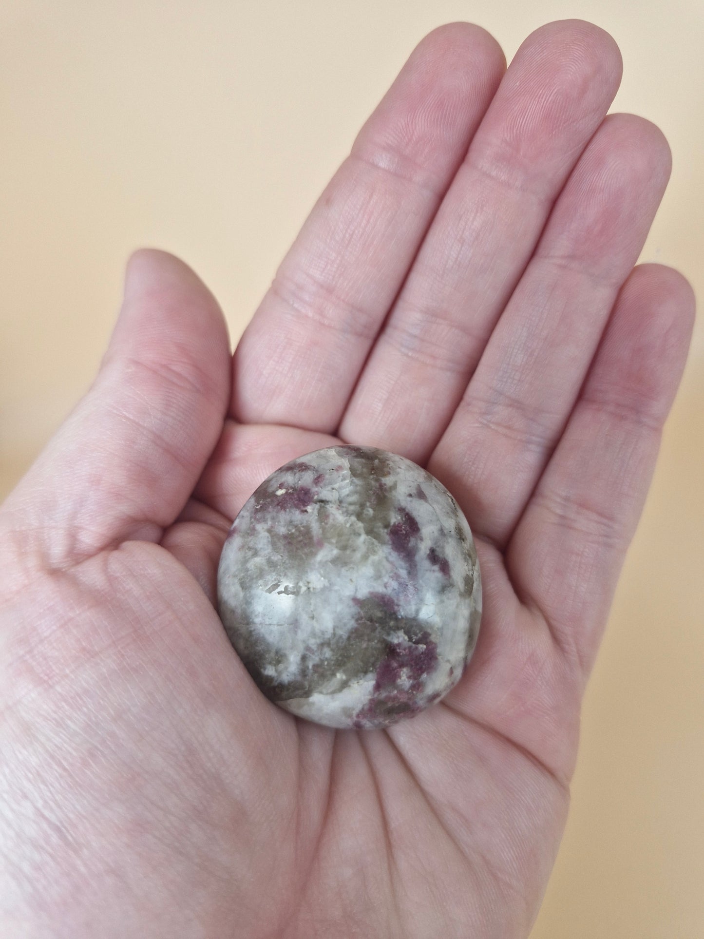 Rubellite Palm Stone - Intuitively Chosen