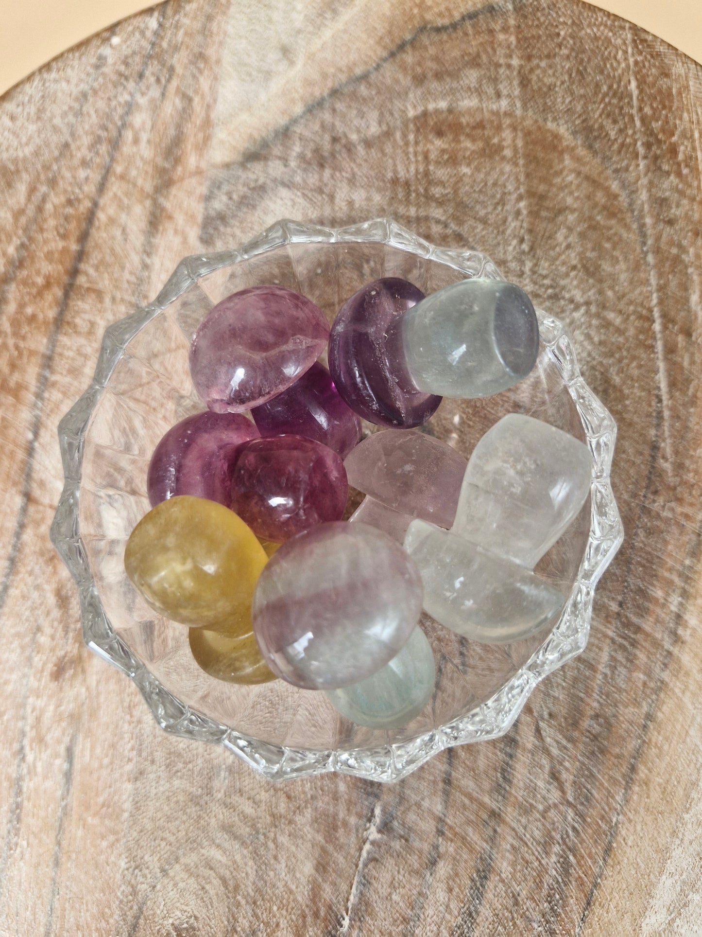 Mini Fluorite Mushroom - Intuitively Chosen
