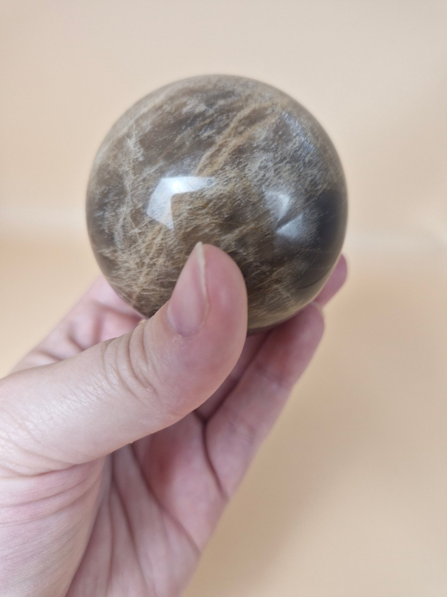 Black Moonstone Sphere