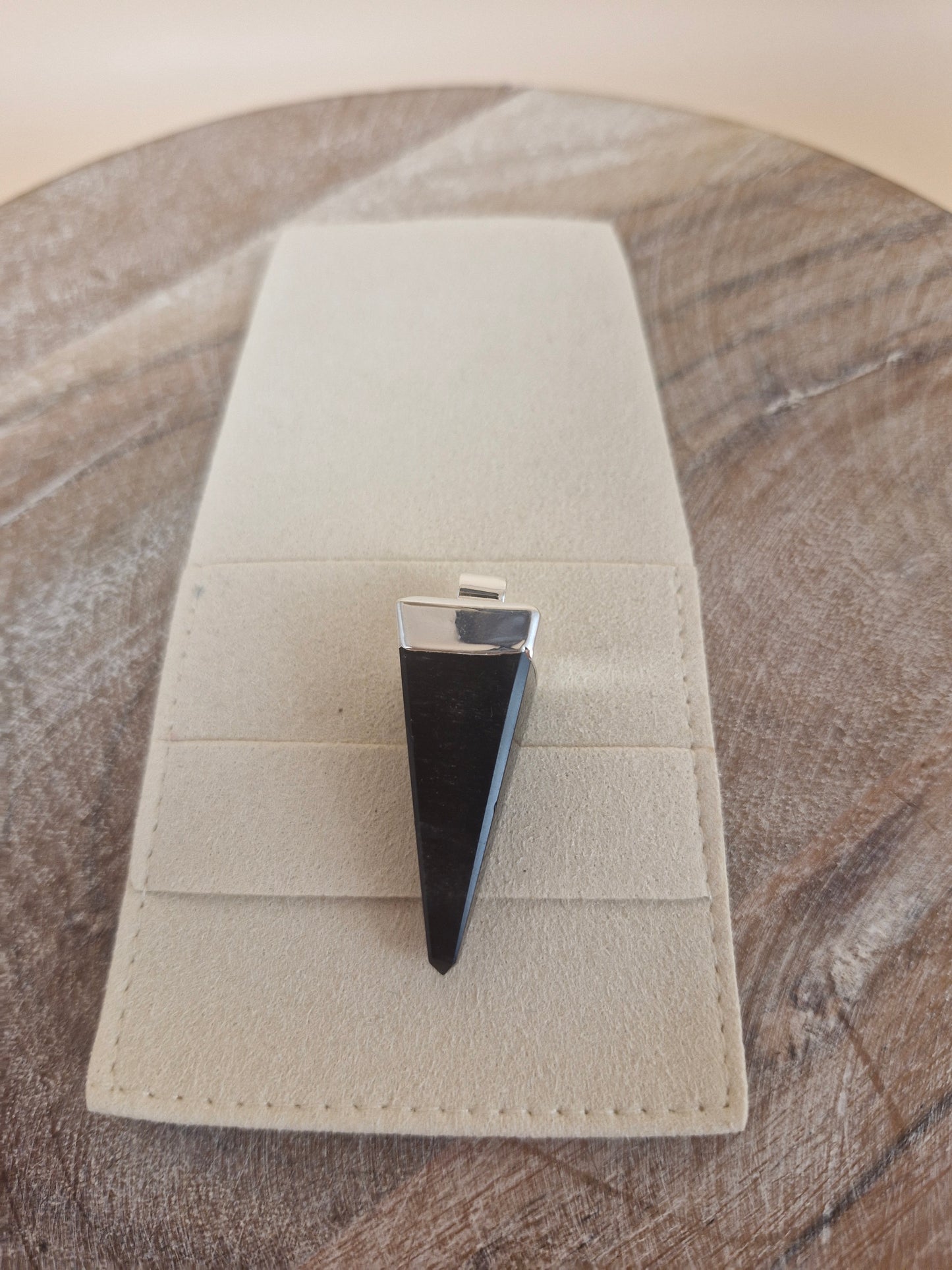 Obsidian Point Pendant