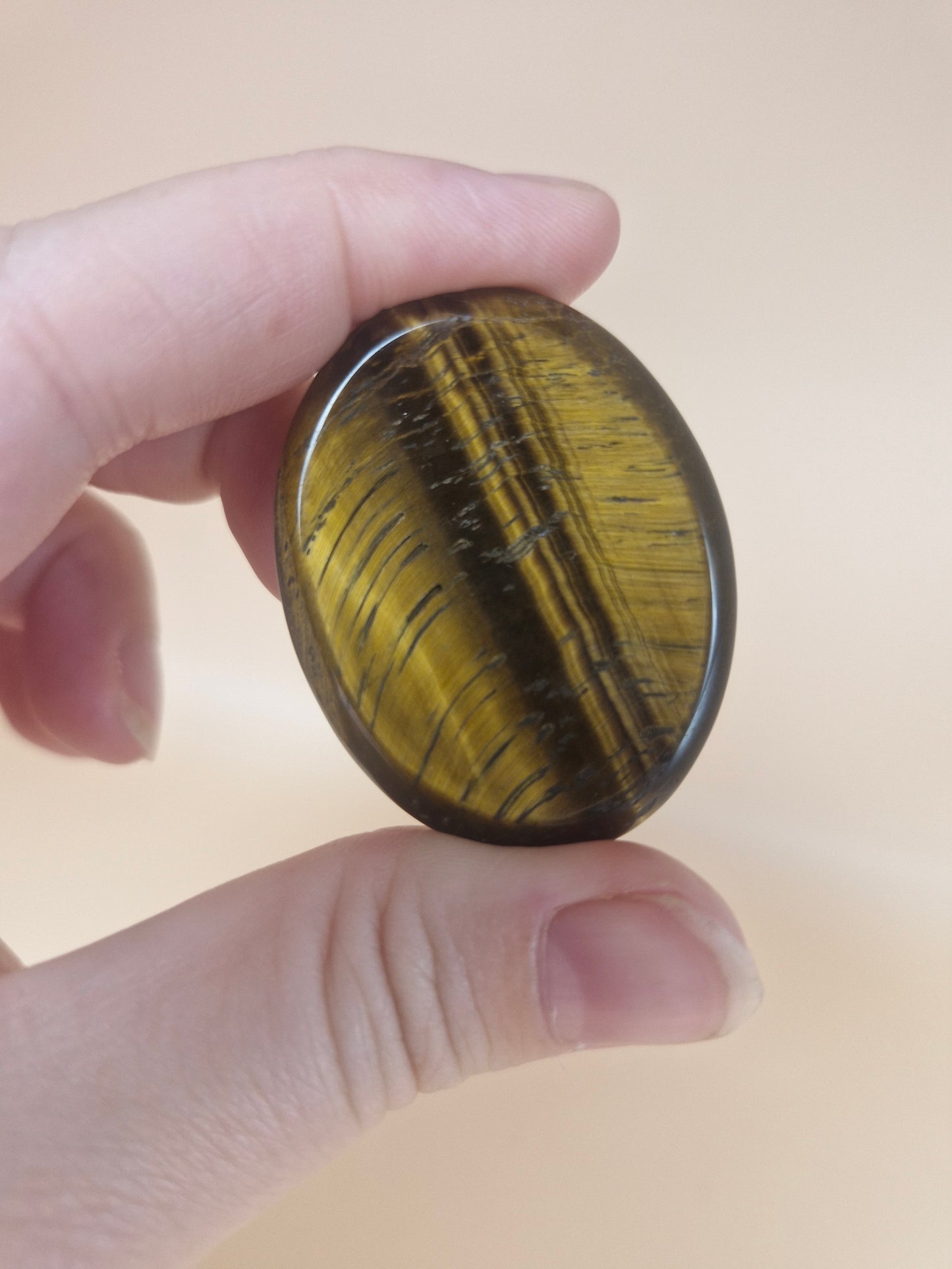 Tiger’s Eye Worry Stone