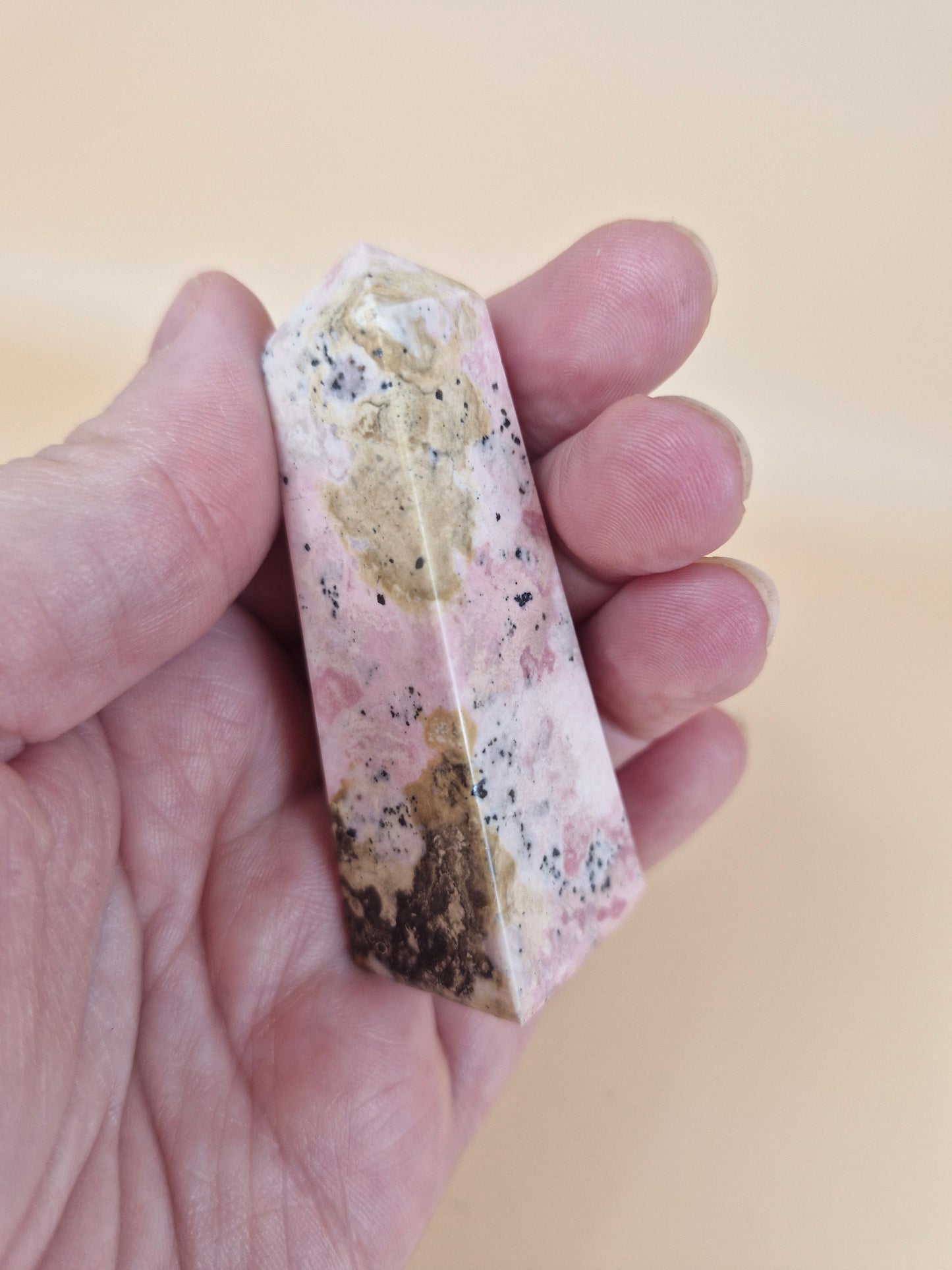 Peruvian Rhodonite Mini Tower