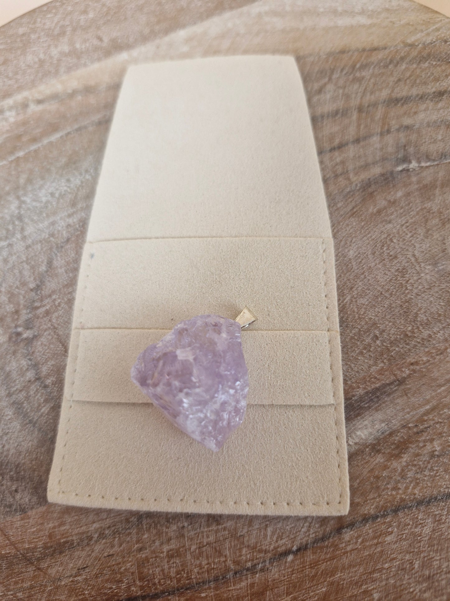 Amethyst Raw Pendant