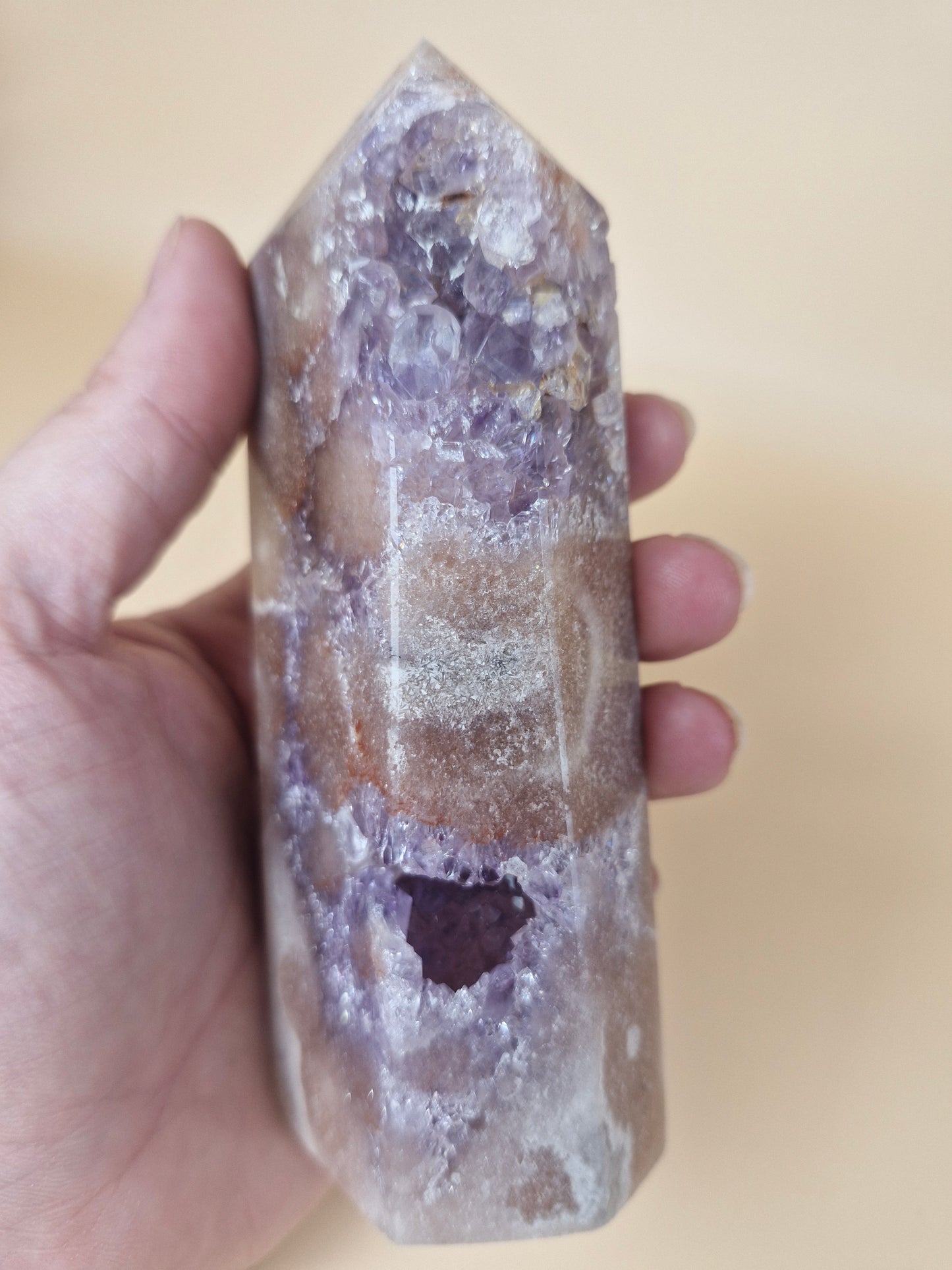 High Grade Amethyst Tower