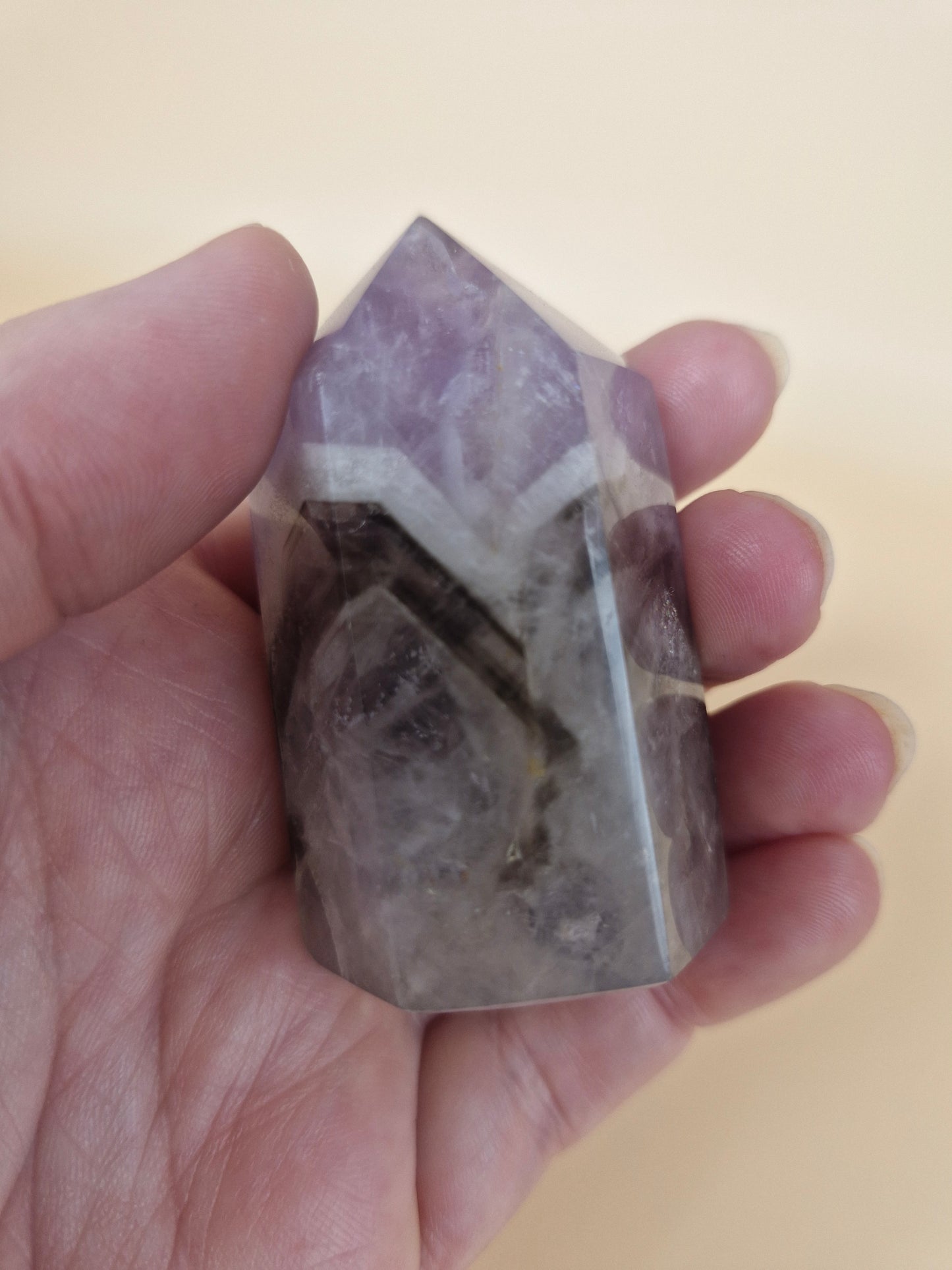 Chevron Mini Amethyst Point (code AP1)