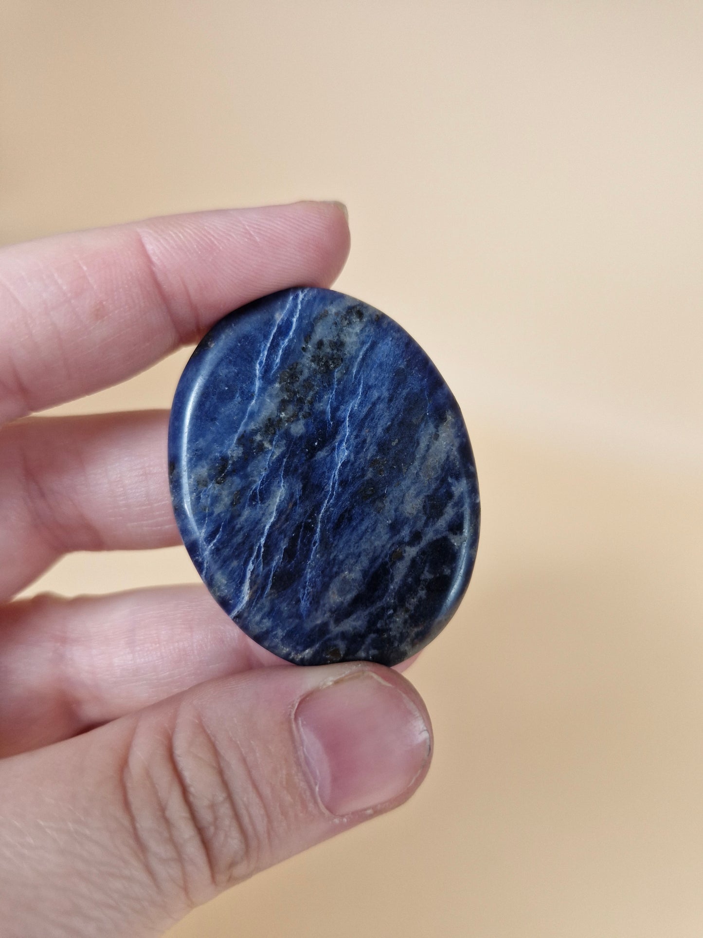 Sodalite Worry Stone