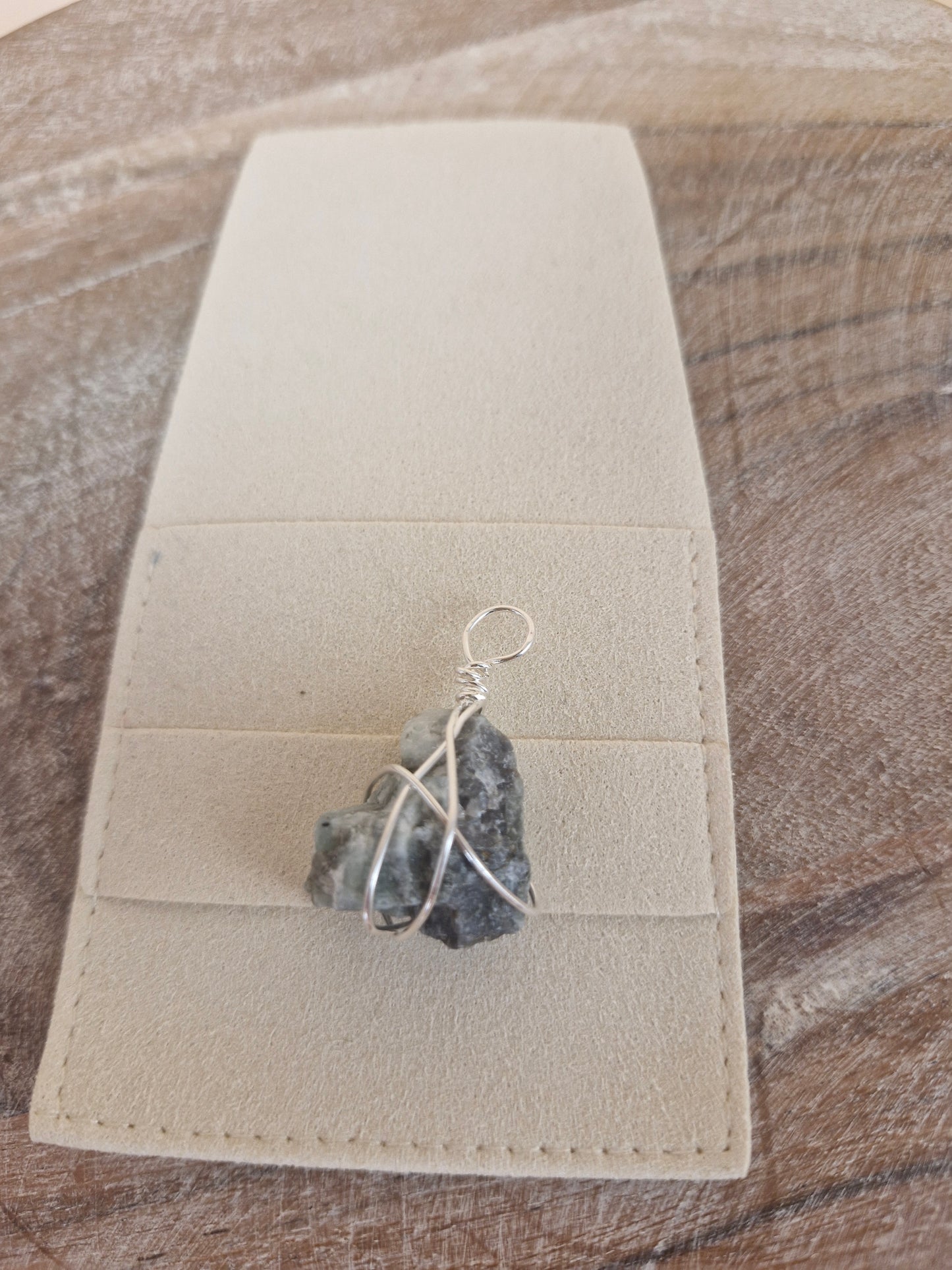 Emerald Wired Pendant