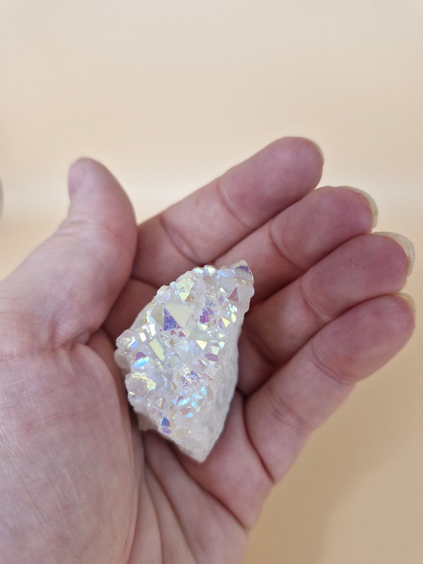 Mini Aura Quartz Cluster