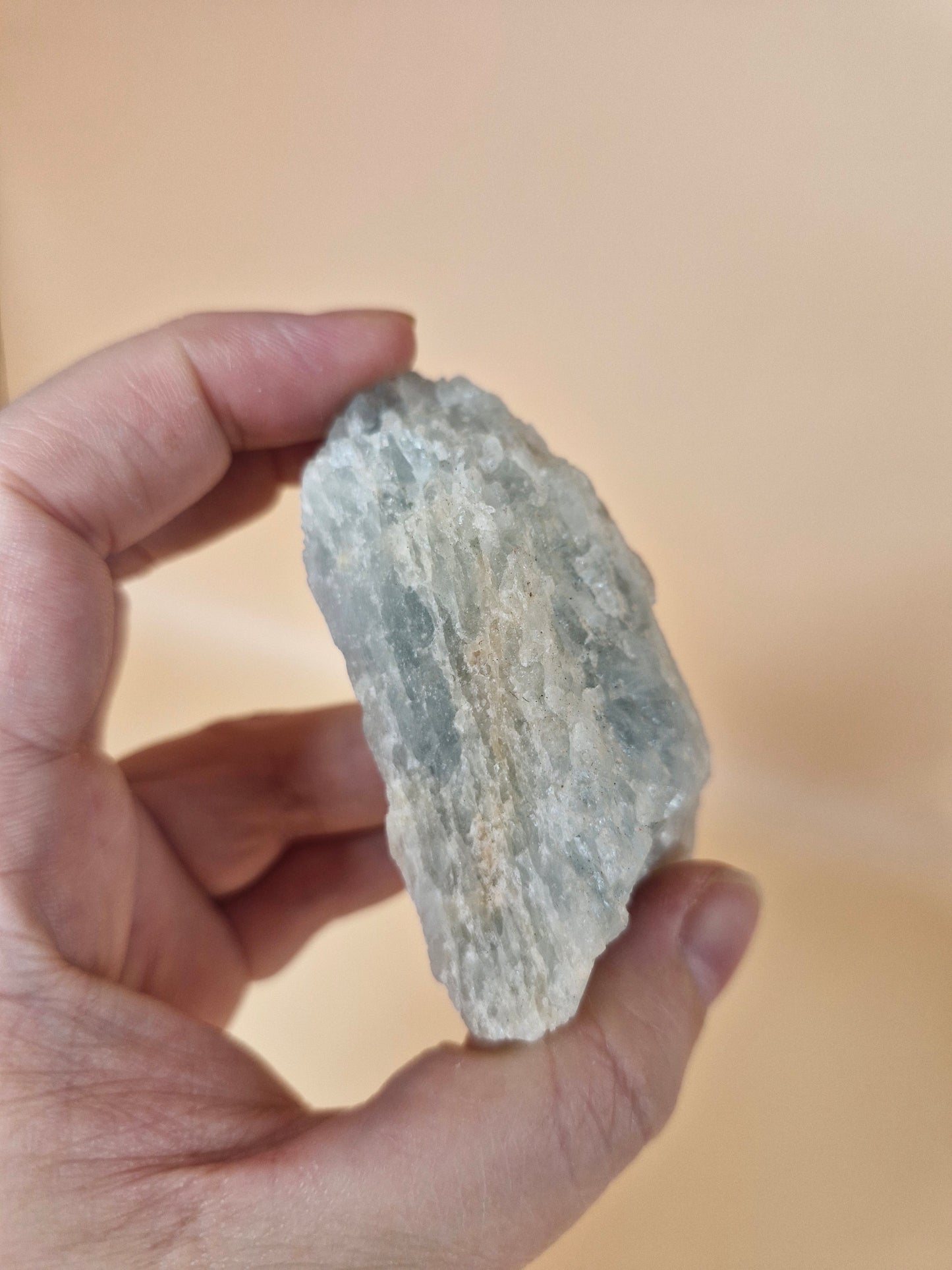 Blue Aquamarine Rough Piece (code 5)