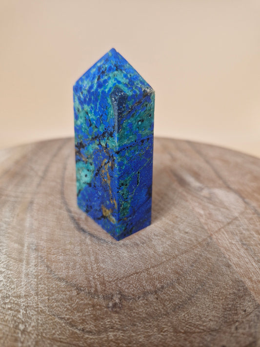 Azurite with Malachite Mini Tower (AZ1)
