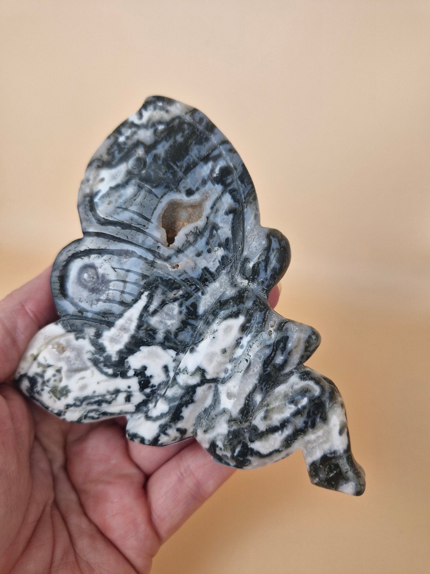 Moss Agate Fairy