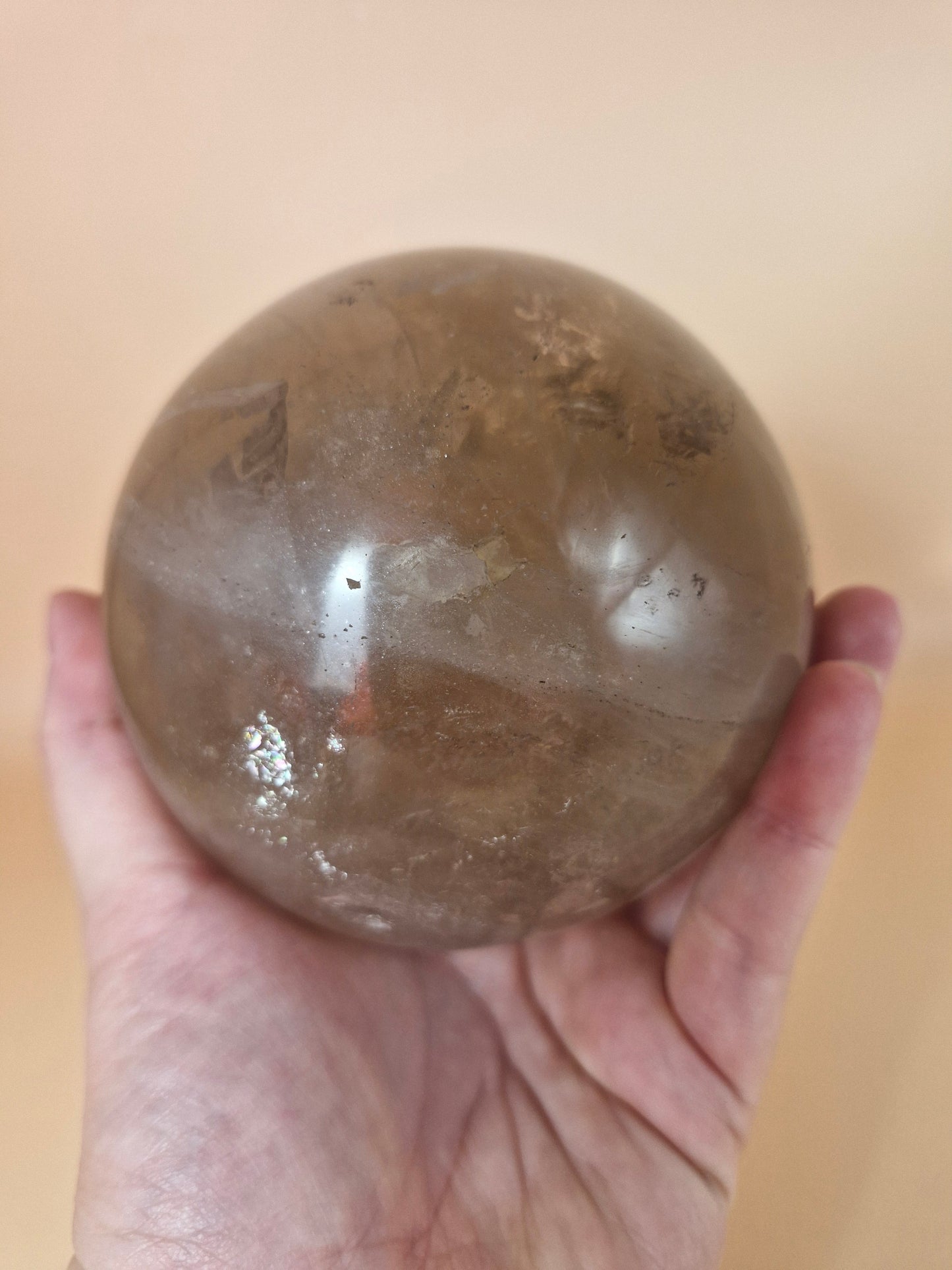 Smoky Quartz Sphere - 1.6kgs
