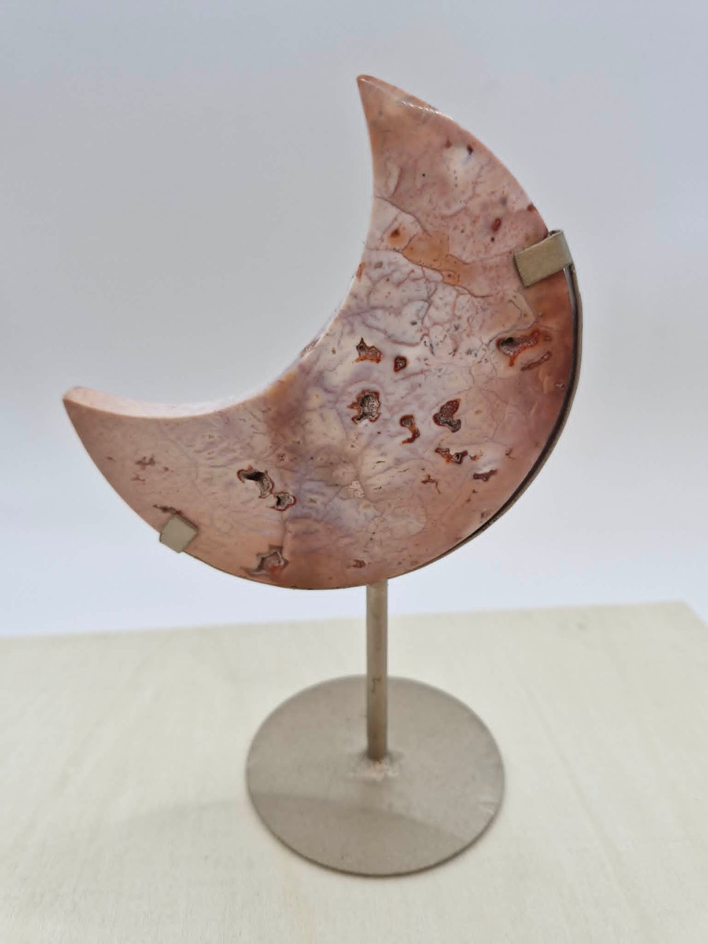 Pink Carnelian Moon