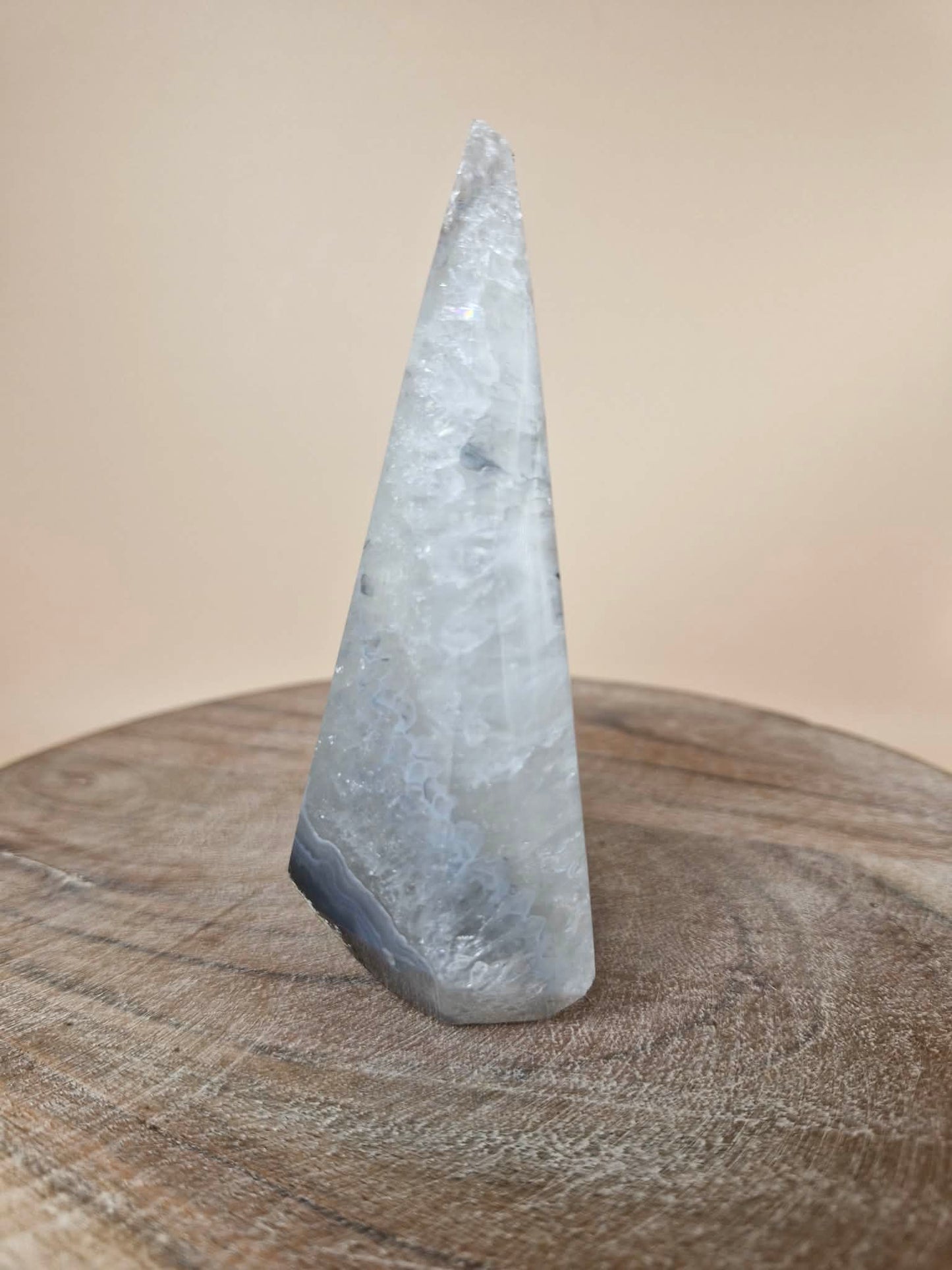 Druzy Agate Tower