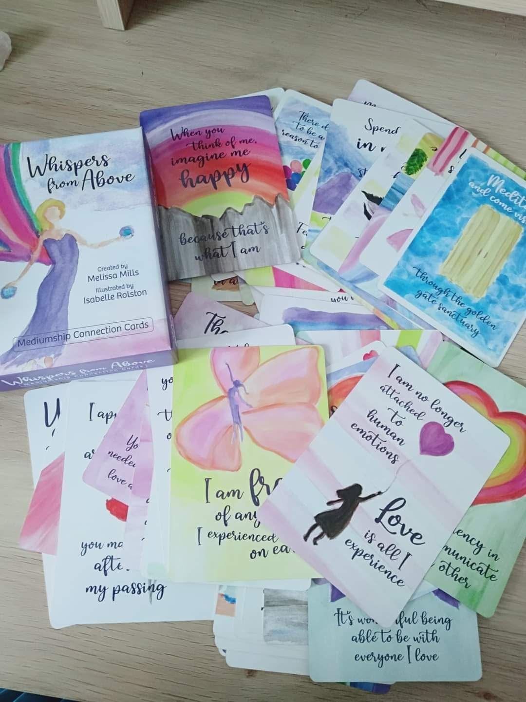 Whisper from Above - Mediumship Cards by Melissa