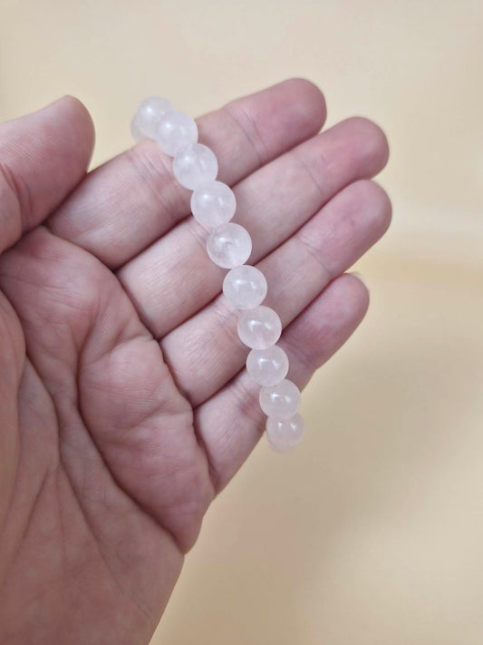 Rose Quartz Bracelet - 8mm