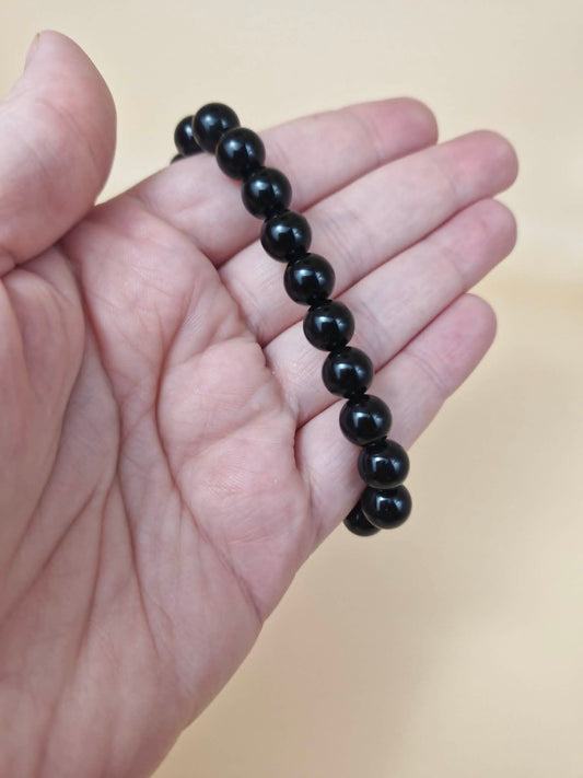 Obsidian Bracelet - 8mm