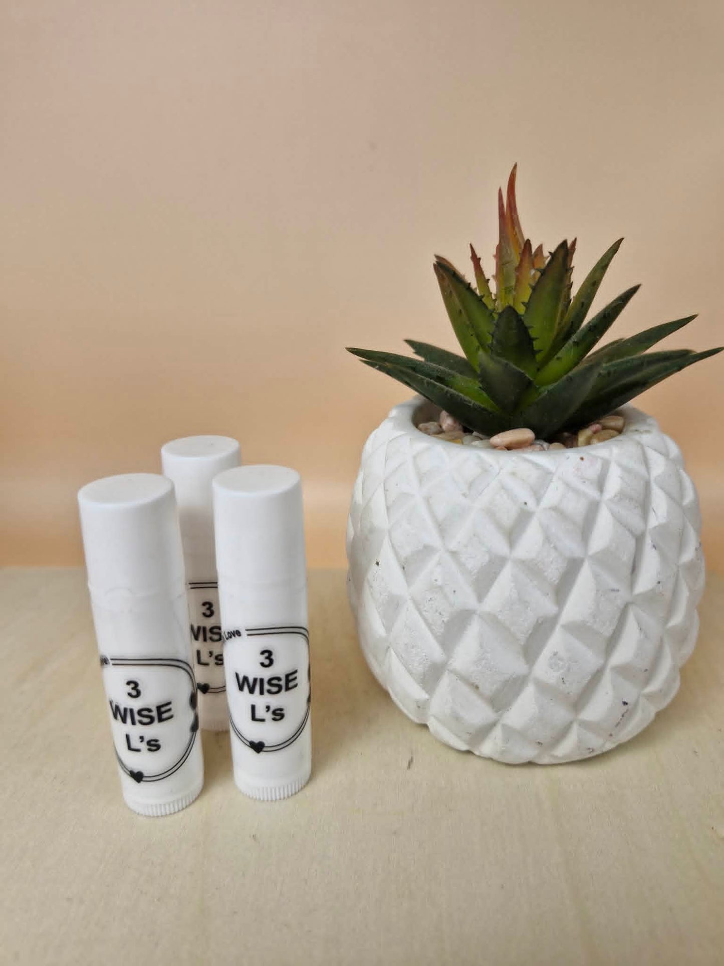 3 Wise L's Tallow Lip Balm - Mint