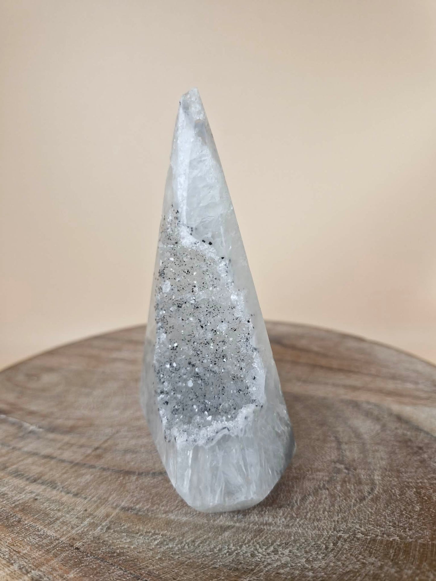 Druzy Agate Tower