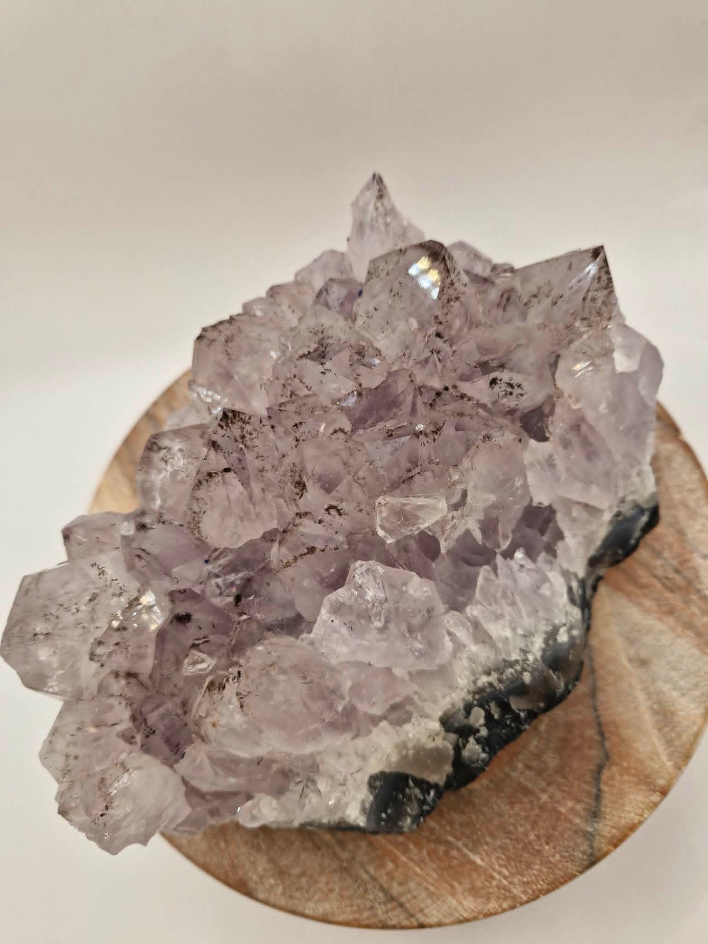 Amethyst Cluster Statement Piece