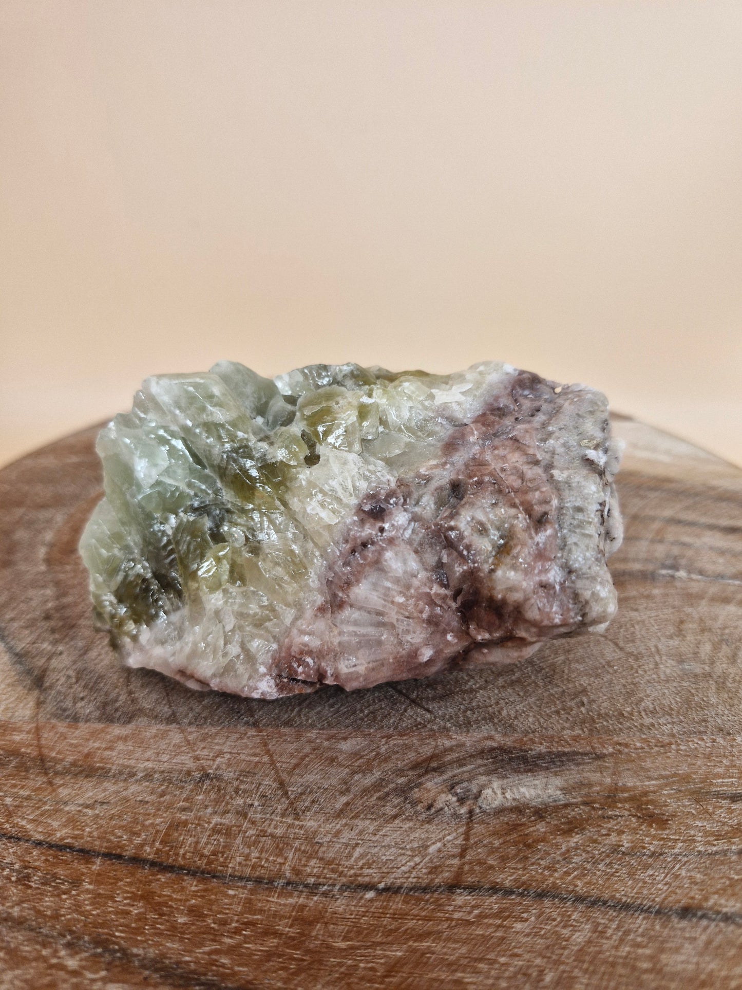 Green Calcite Rough Piece (code AA)