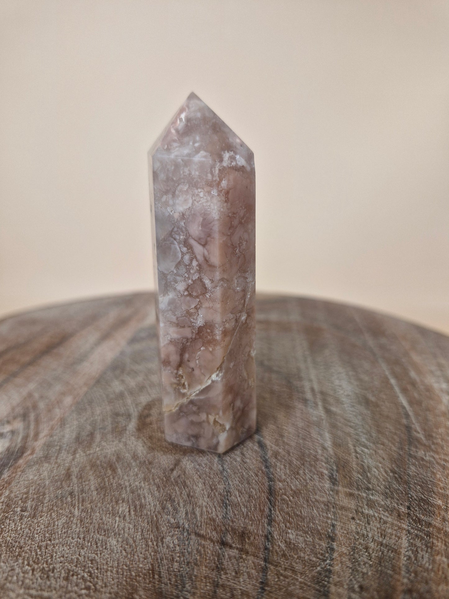 Banded Pink Agate Point