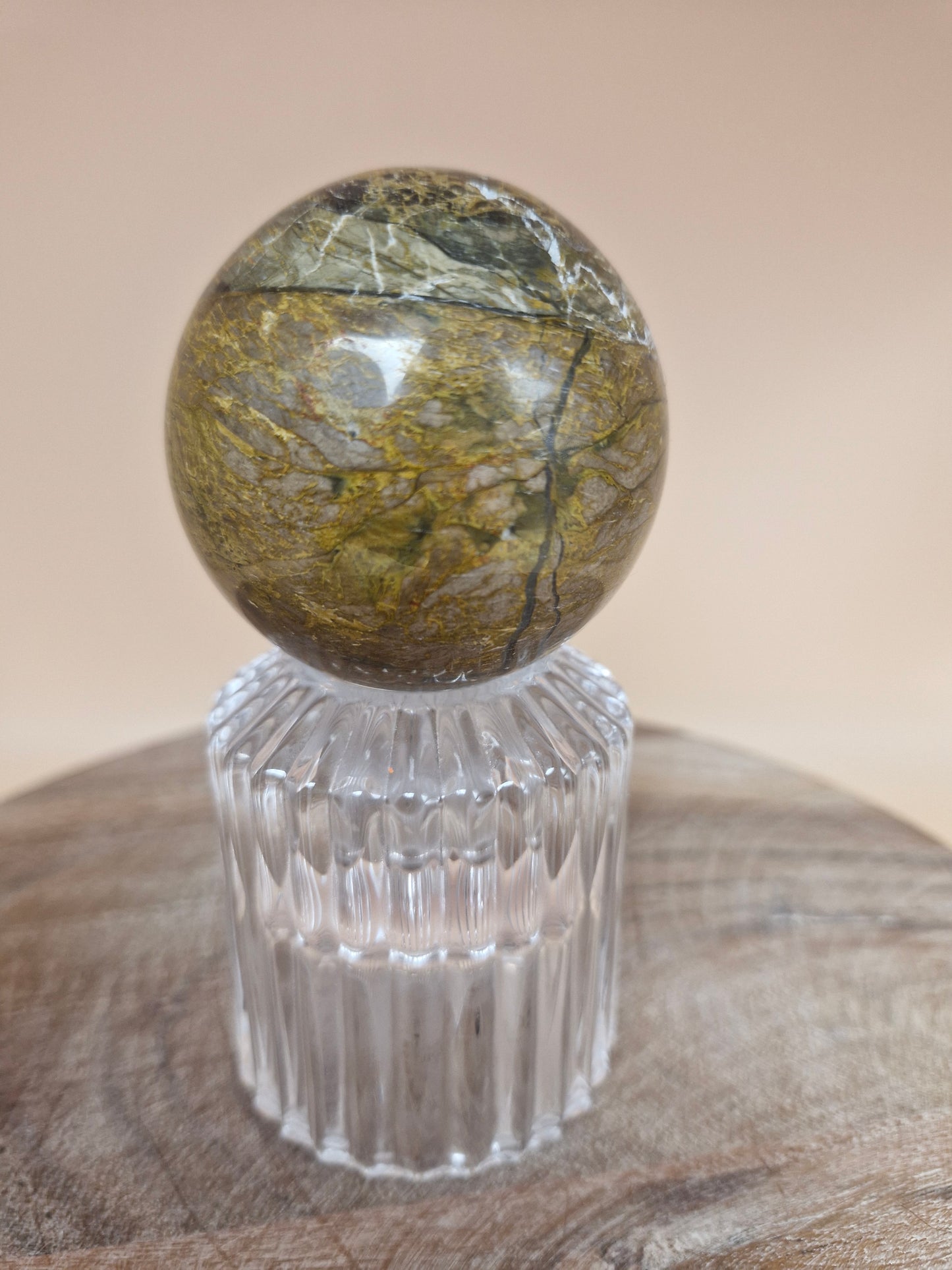 Blue/Black Opal Sphere