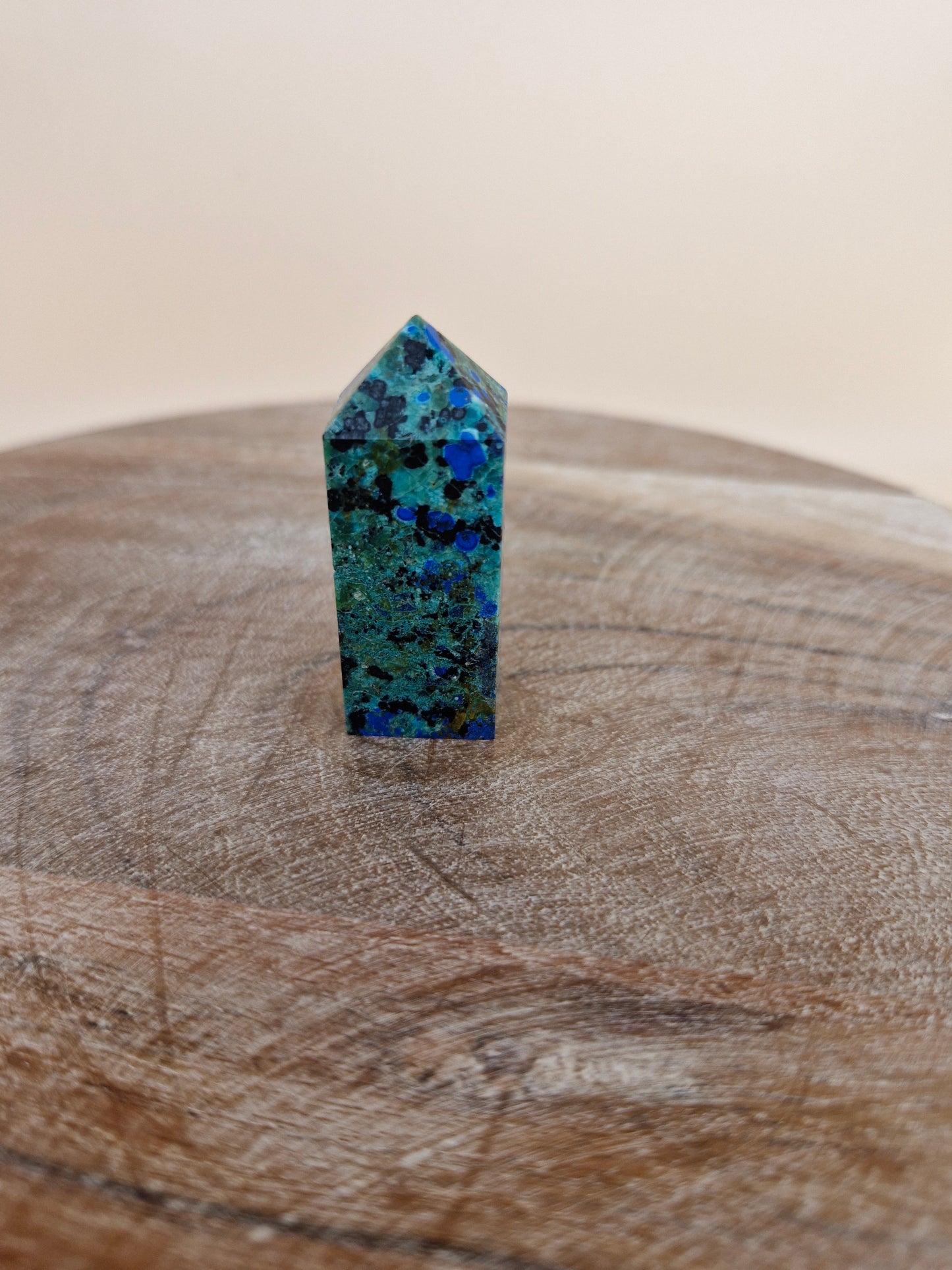 Azurite with Malachite Mini Tower (code A3)