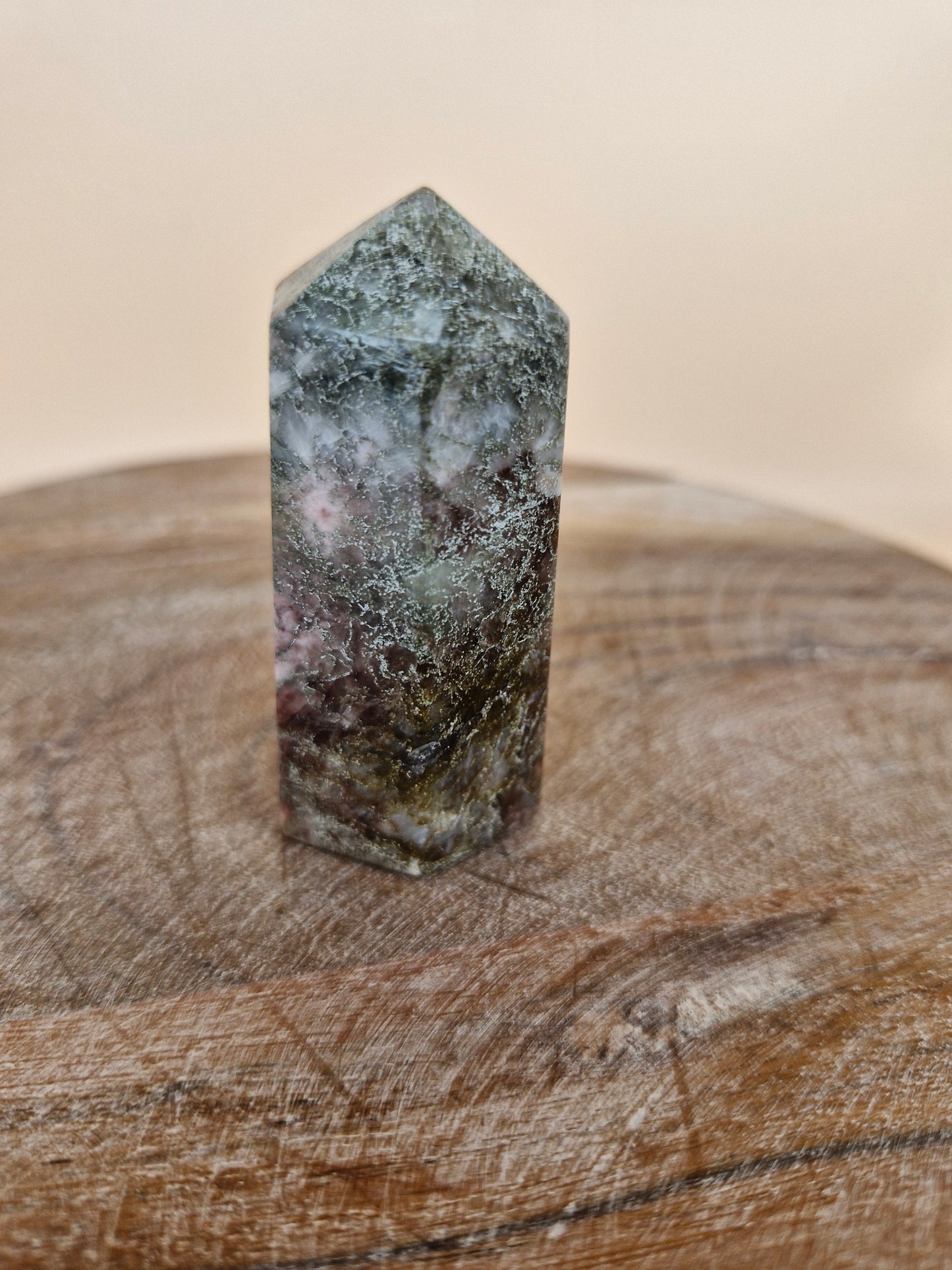 Stilbite with Heulandite Tower (code 13)