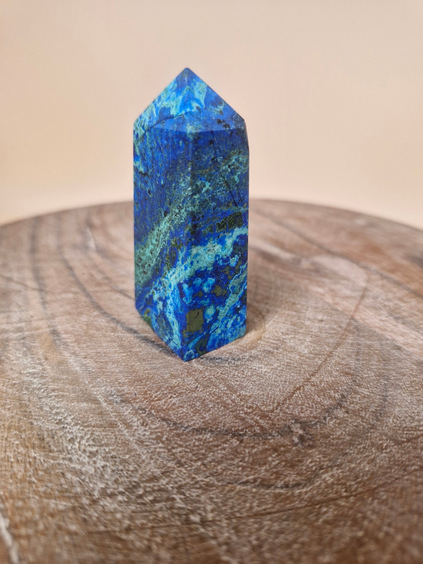 Azurite with Malachite Mini Tower (AZ2)