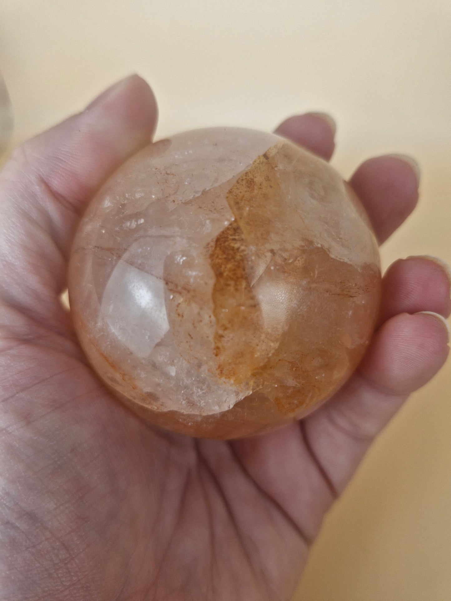 Fire Quartz Sphere