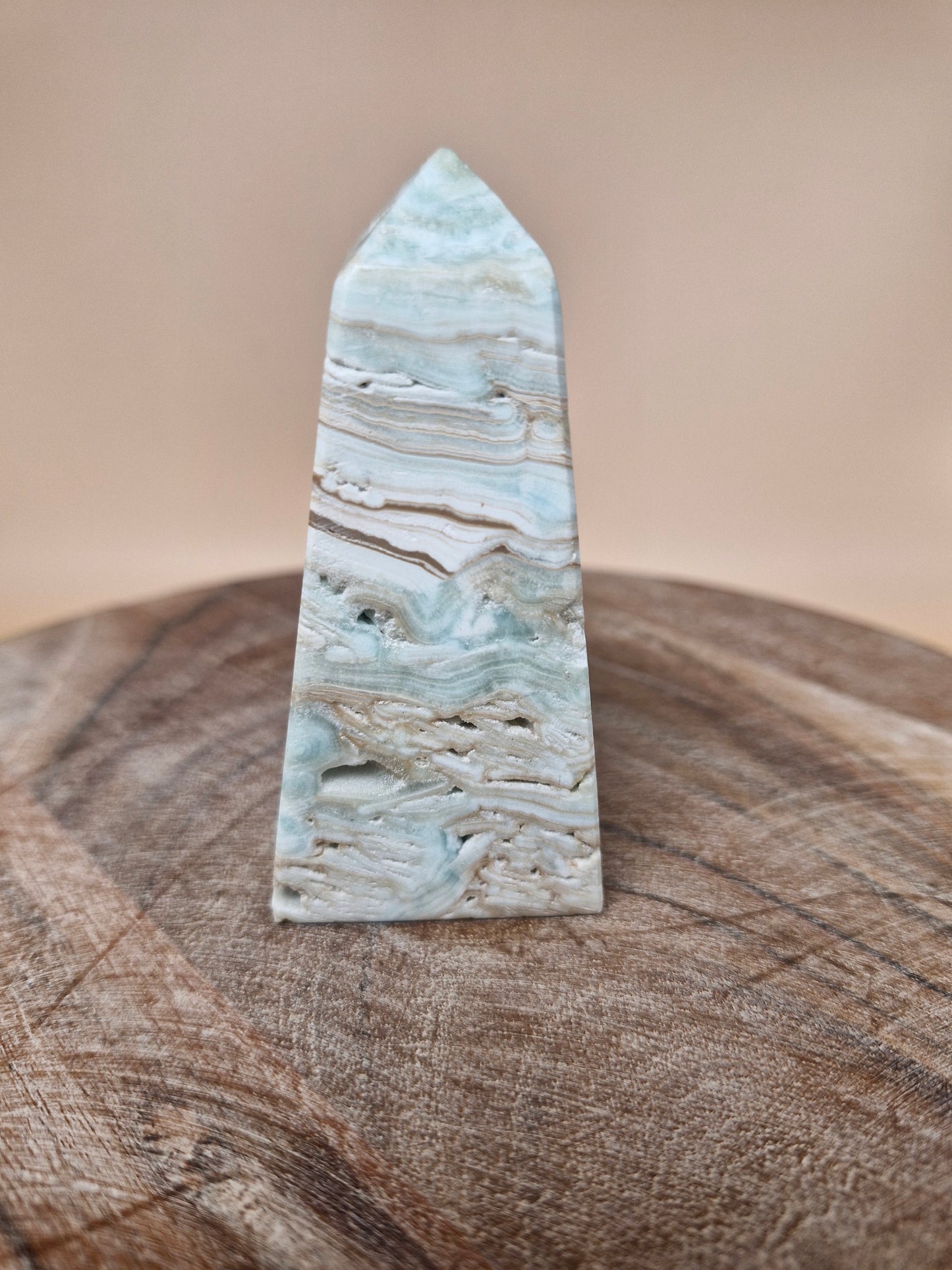 Blue Aragonite Tower