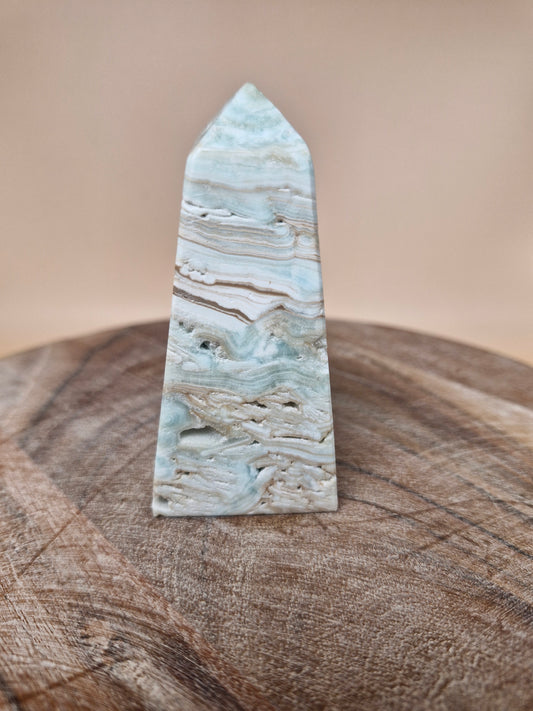 Blue Aragonite Tower