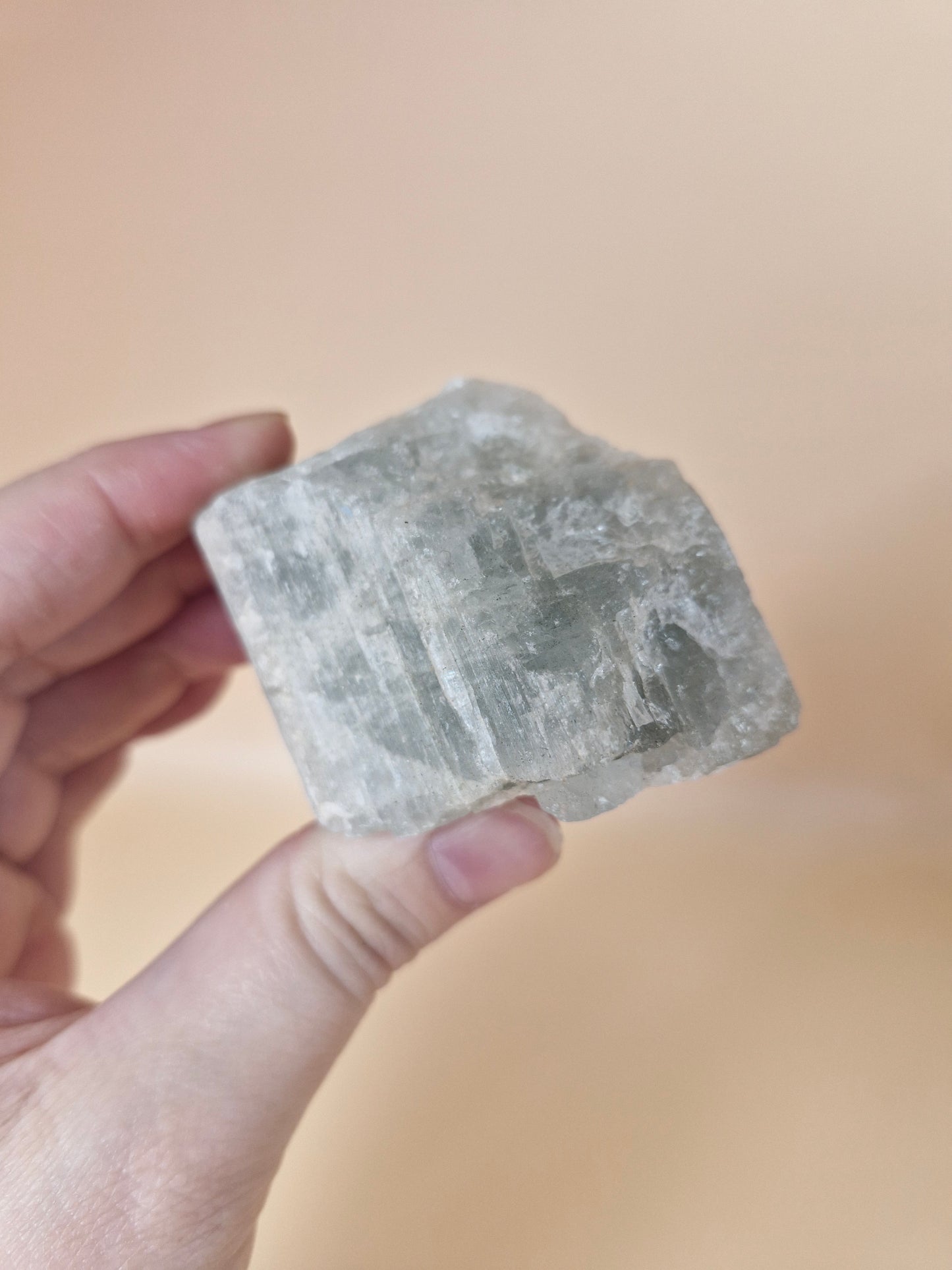 Blue Aquamarine Rough Piece (code 2)