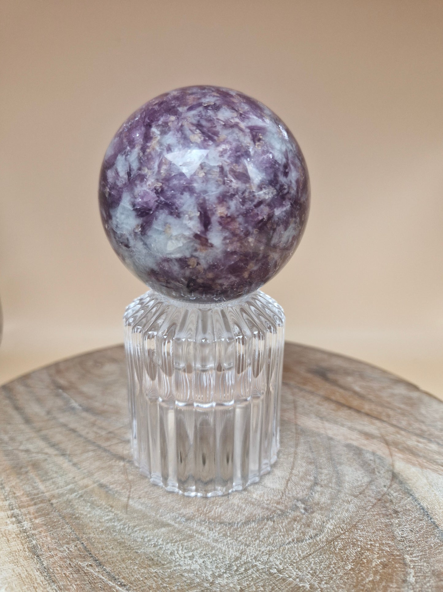 Purple Mica Sphere