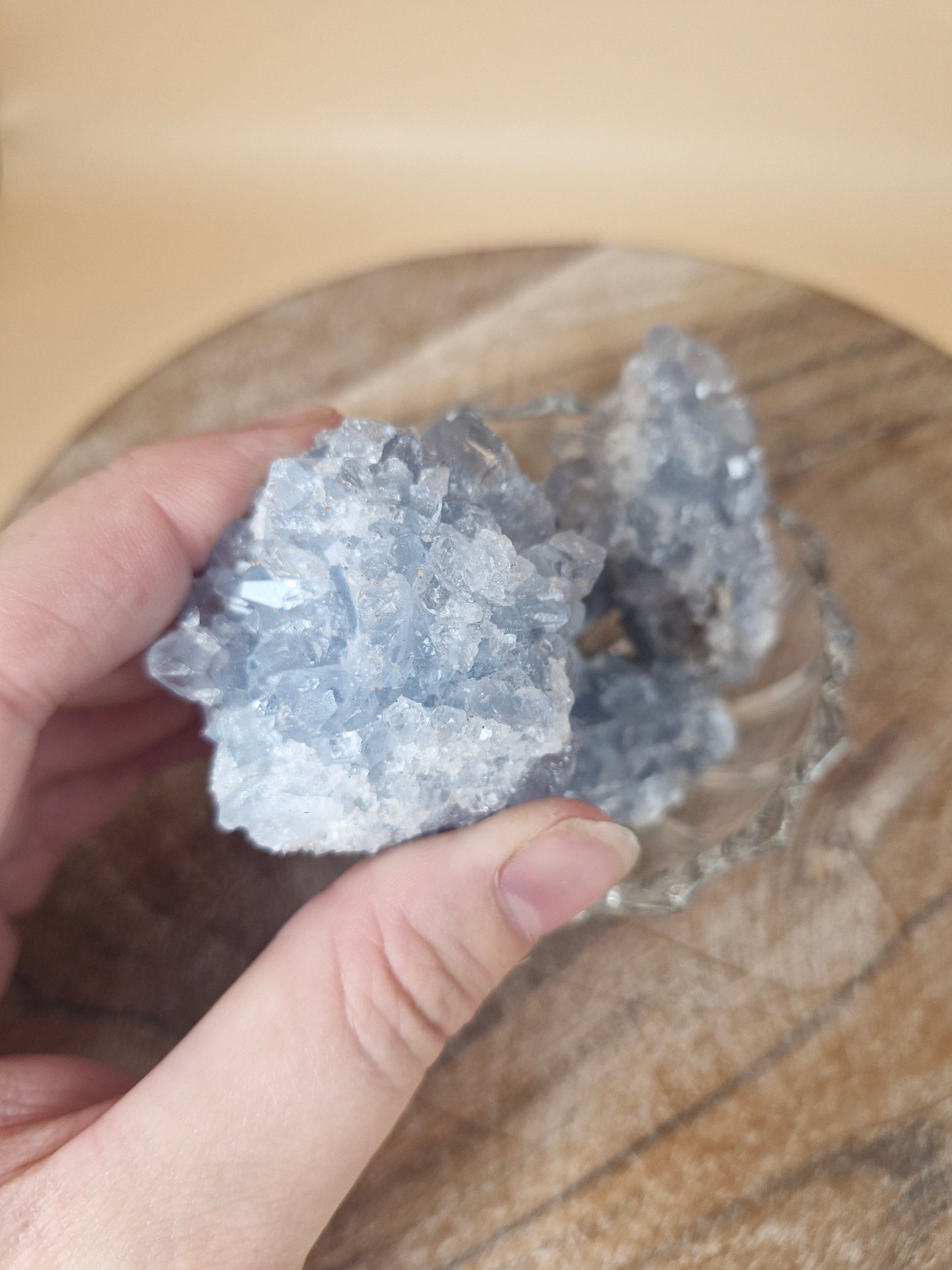Celestite Mini Cluster (Intuitively Chosen) (Code B)