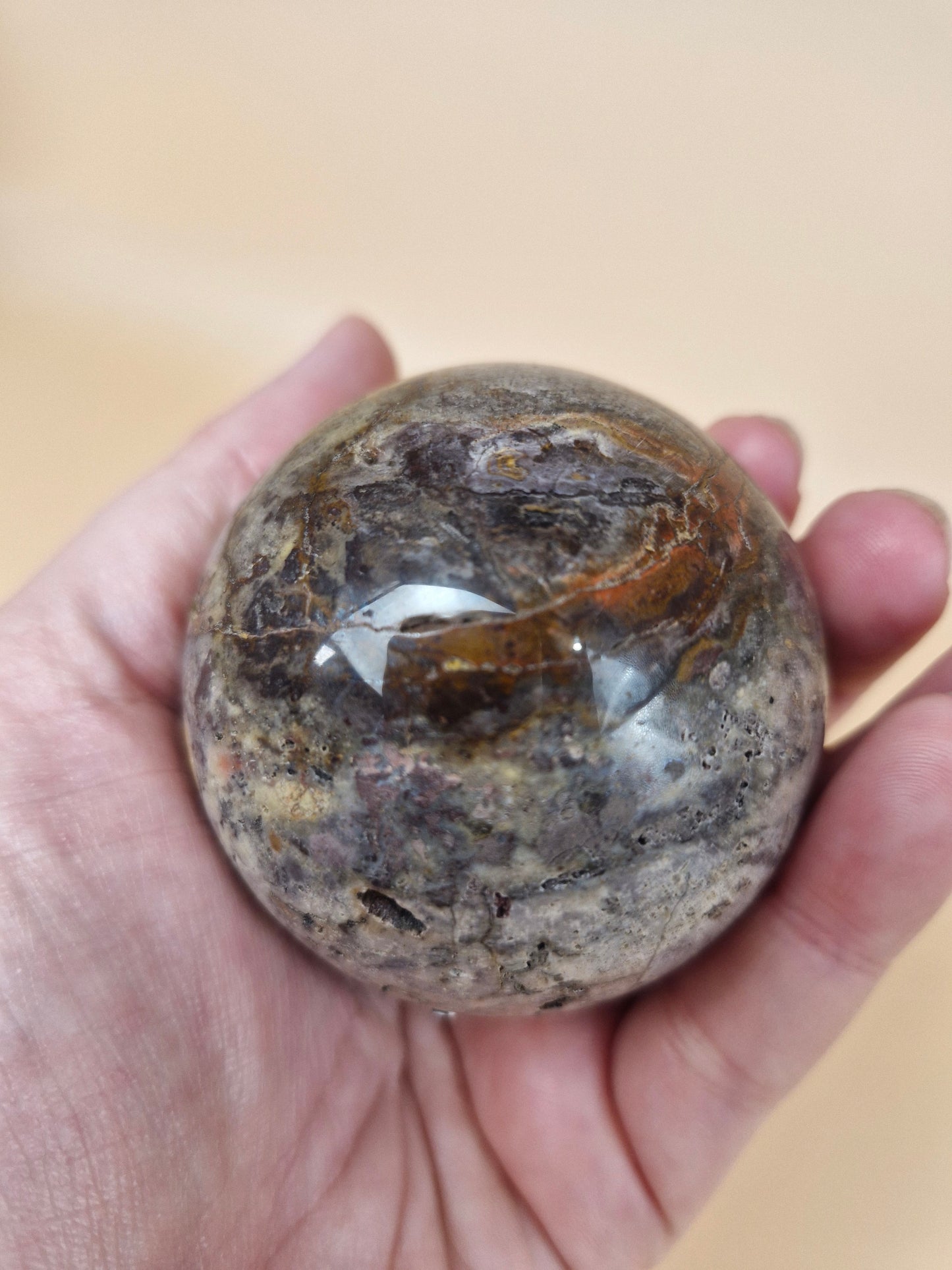 Blue Chalcedony Sphere