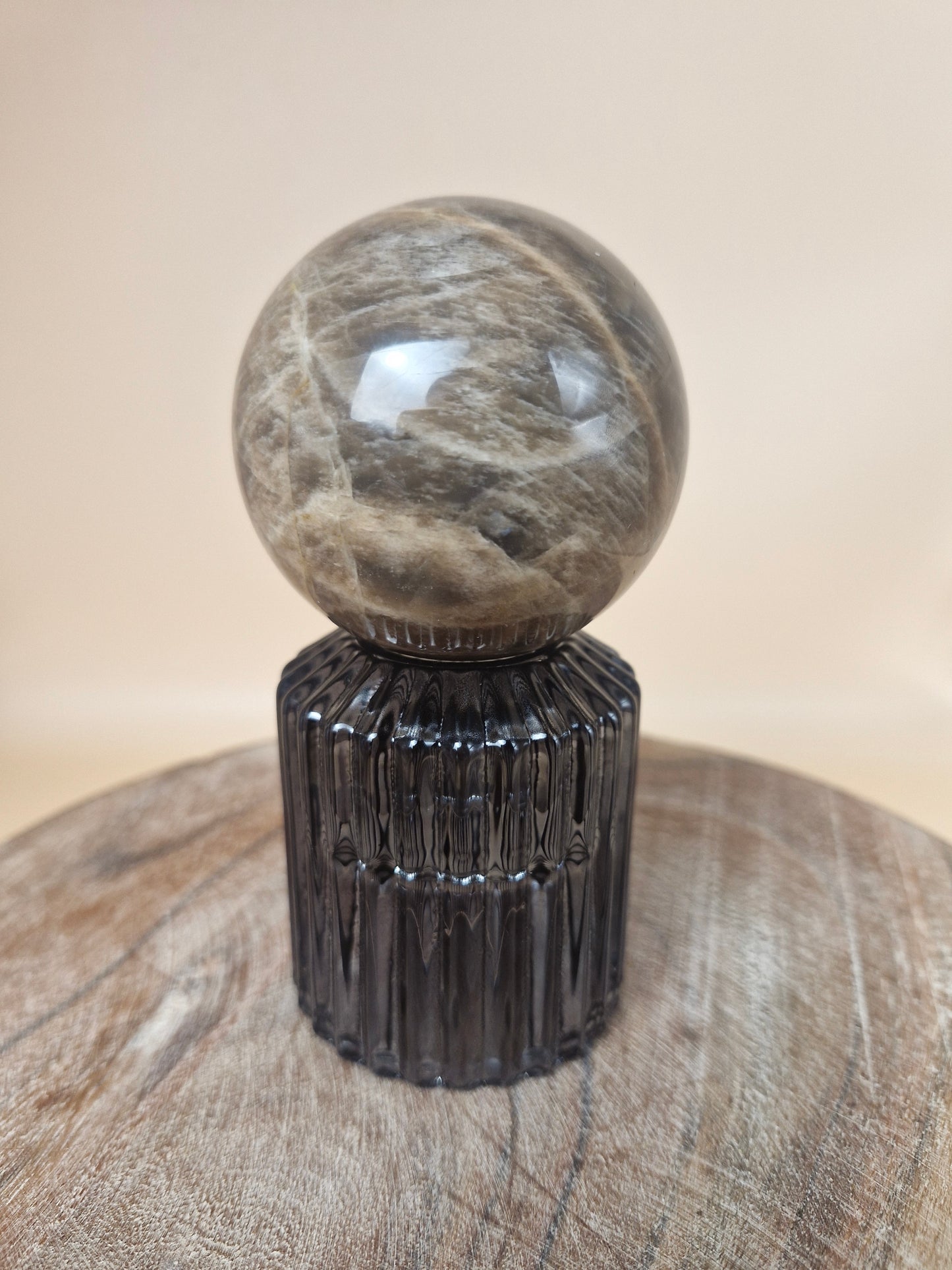 Black Moonstone Sphere
