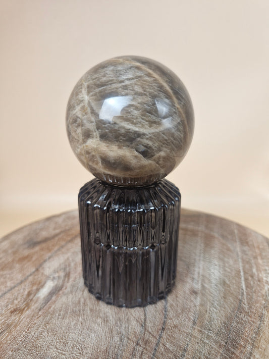 Black Moonstone Sphere