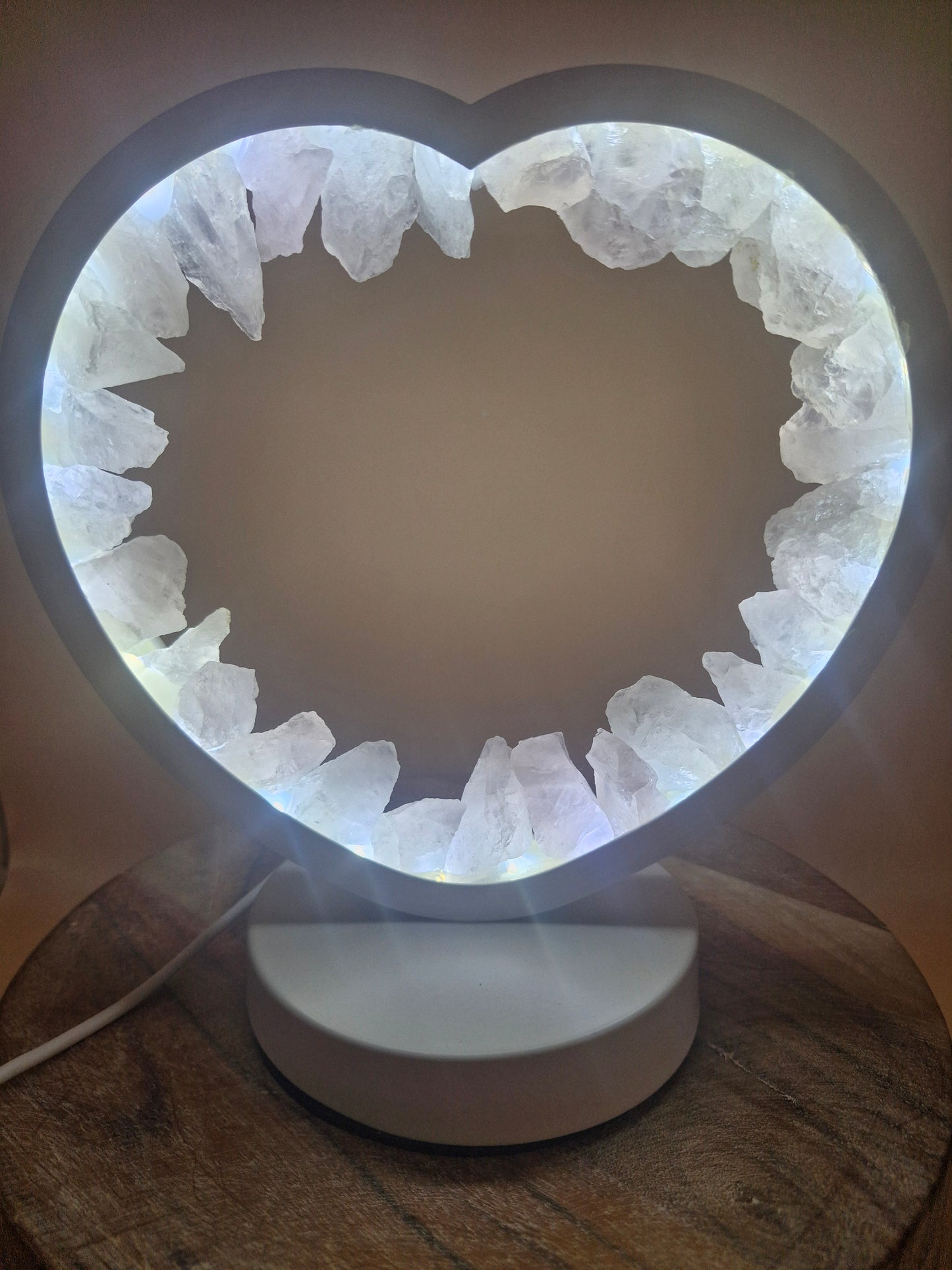 Rose Quartz Portal Light