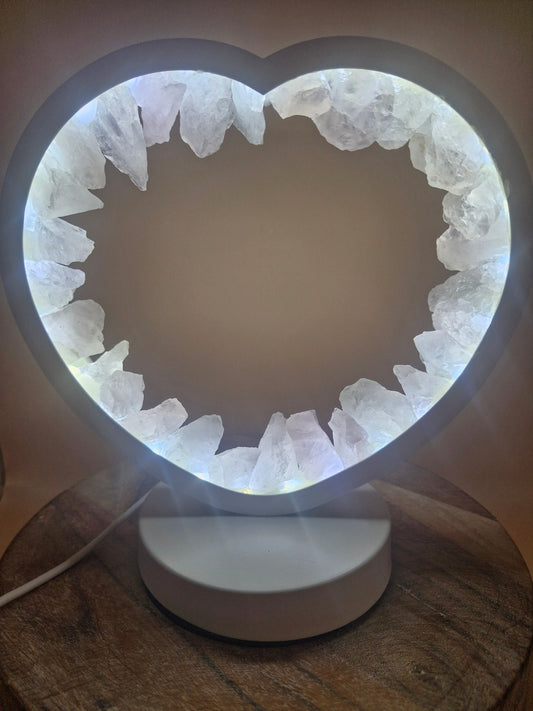 Rose Quartz Portal Light
