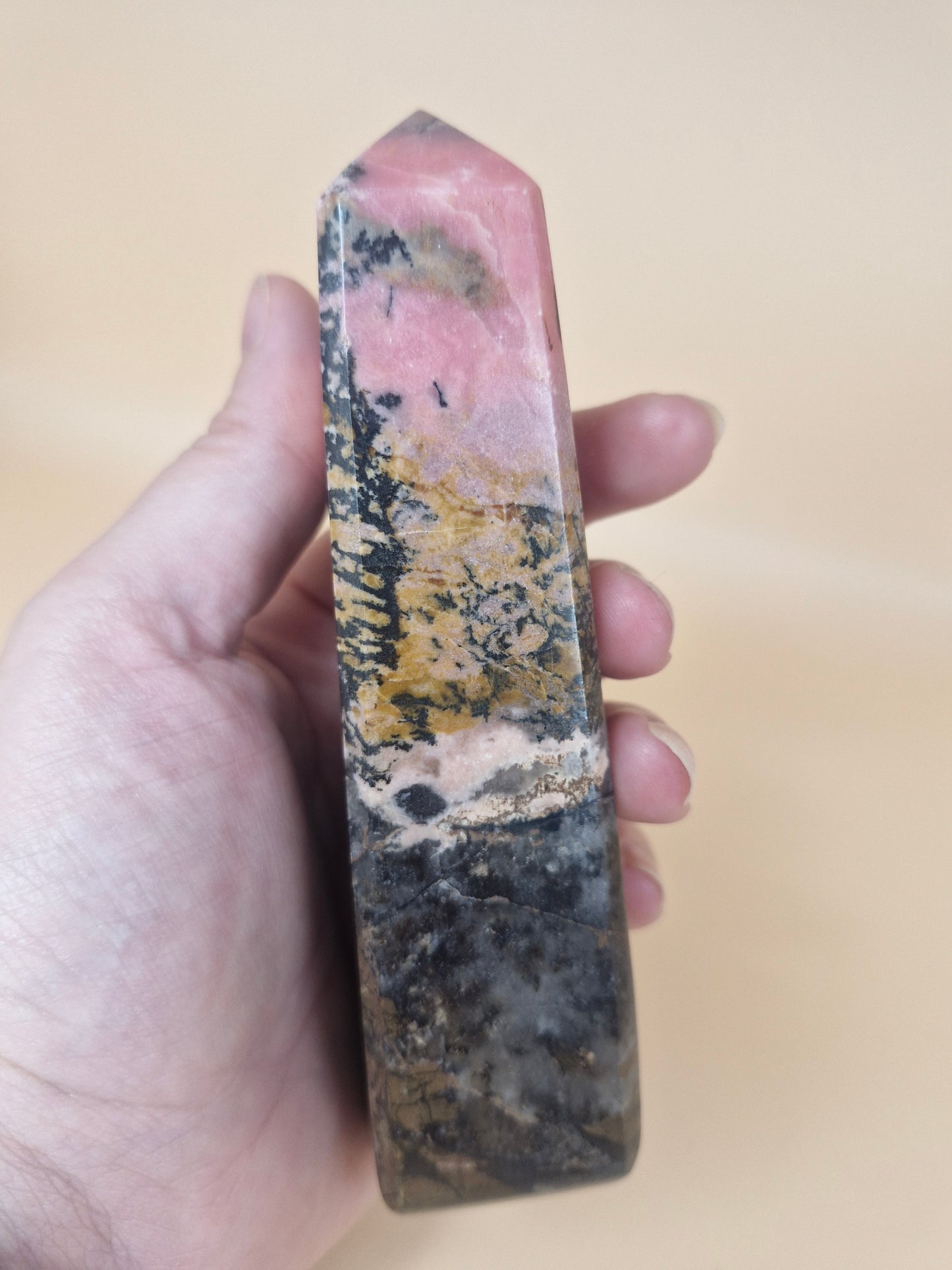 Rhodonite Tower from Pakistan
