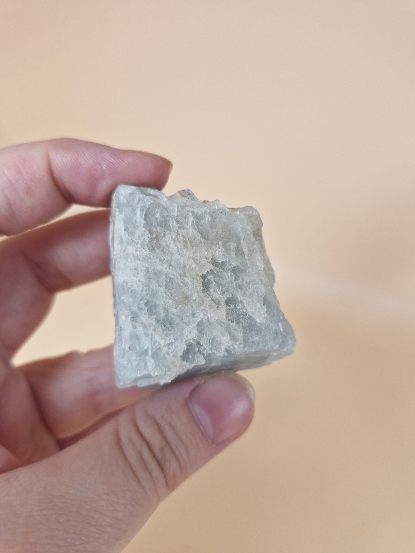 Blue Aquamarine Rough Piece (code 7)