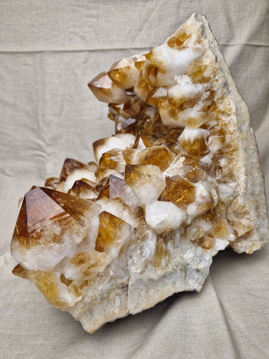 Citrine Cluster Statement Piece - 18.5kgs