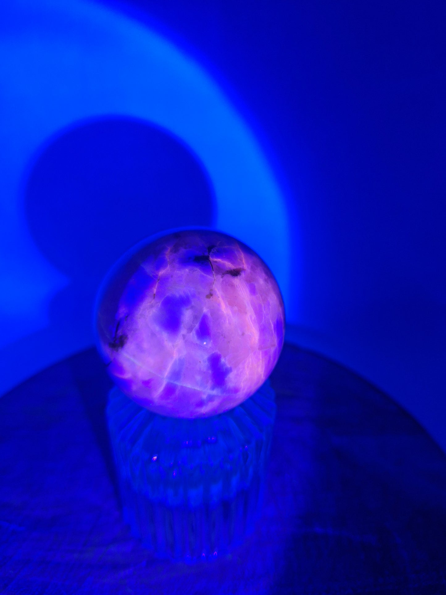Plume Tourmaline with Lepidolite Sphere (code T5)