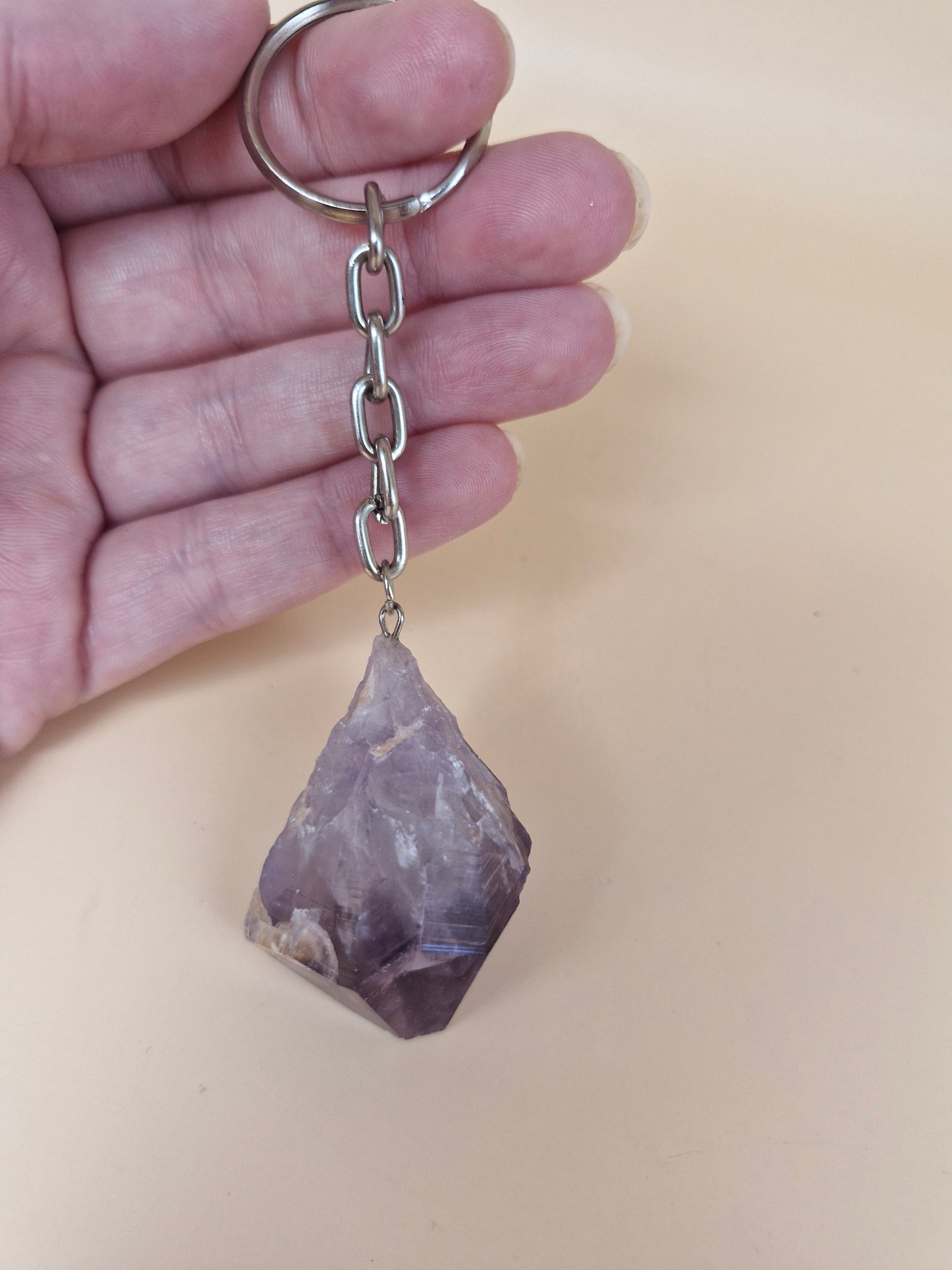 Amethyst Keyring