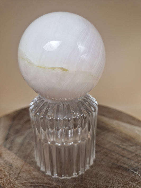 Mangano Calcite Sphere (code A)