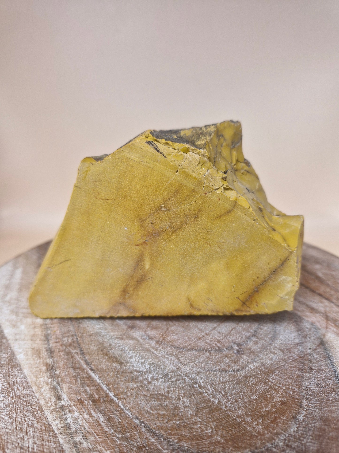 Raw Unpolished Yellow Mookaite Freeform